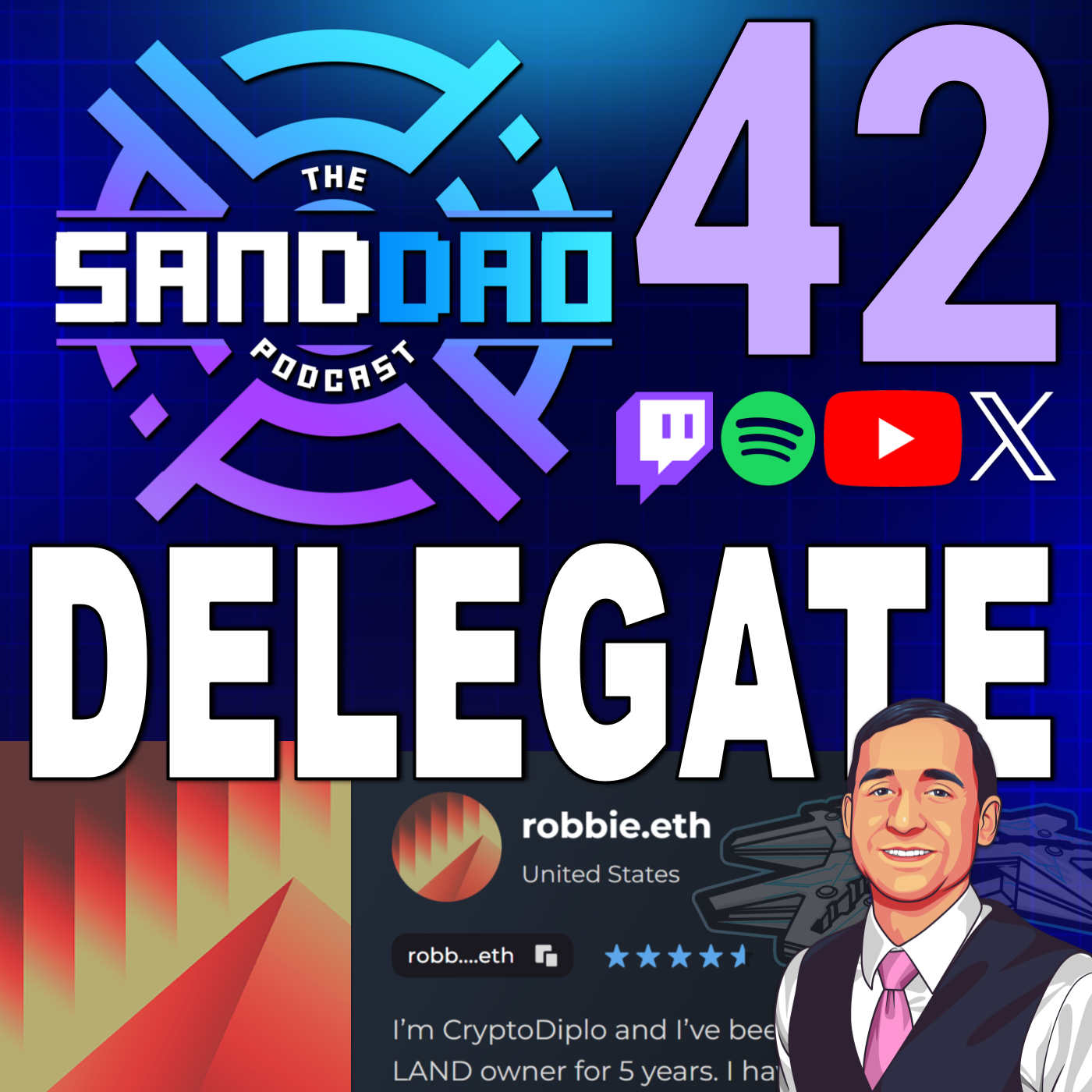 SANDDAO - An educational & news Podcast about the Sandbox DAO