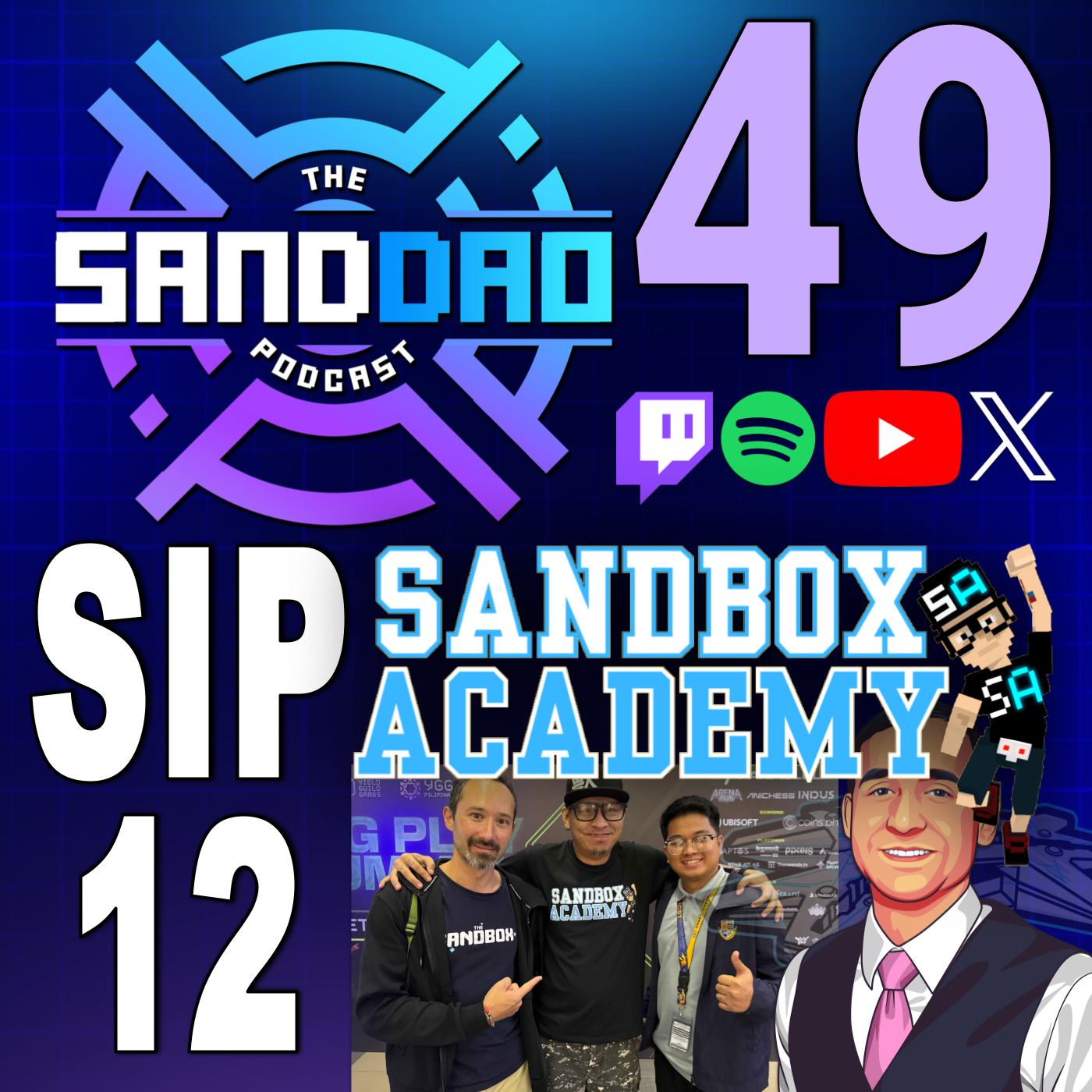 SANDDAO - An educational & news Podcast about the Sandbox DAO