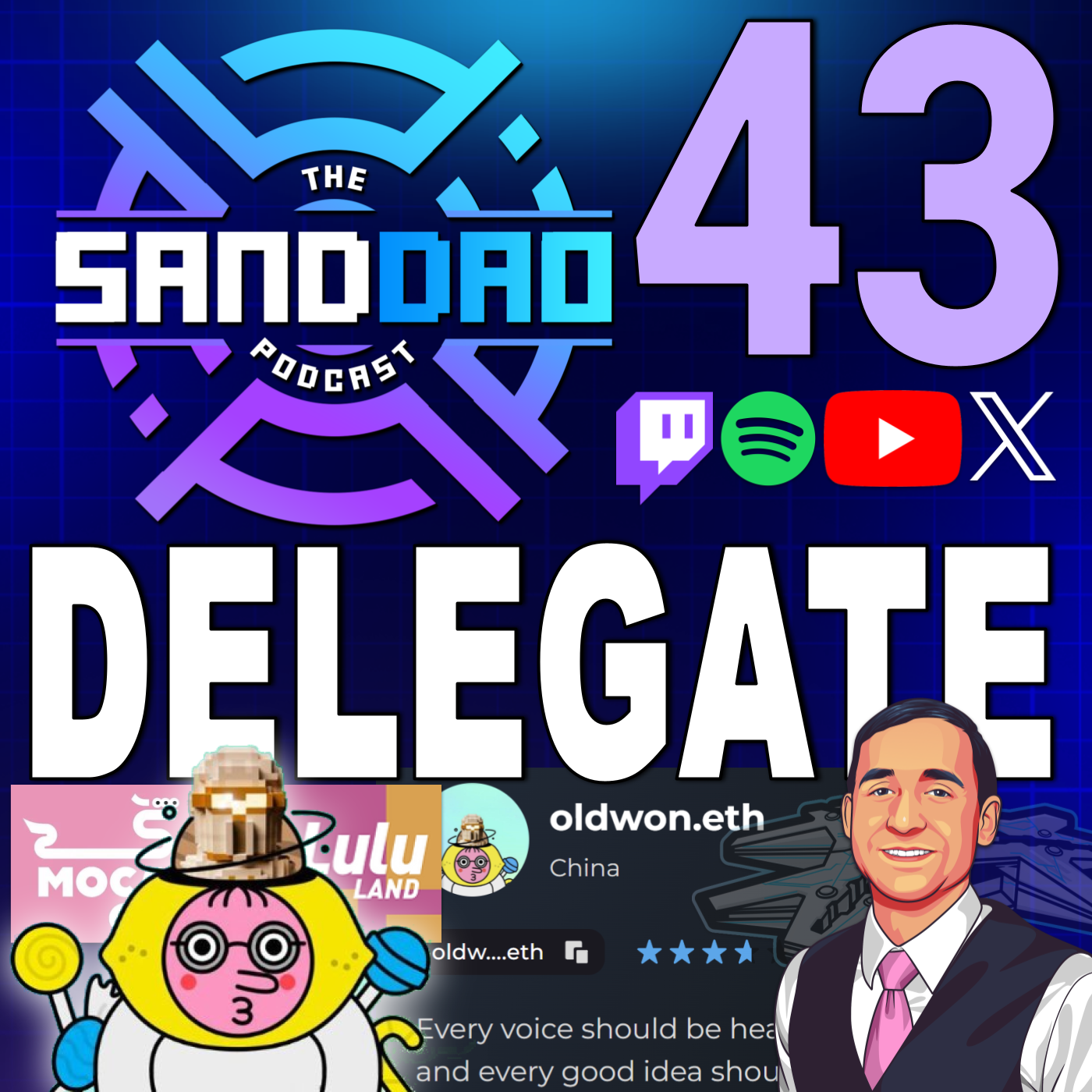 SANDDAO - An educational & news Podcast about the Sandbox DAO