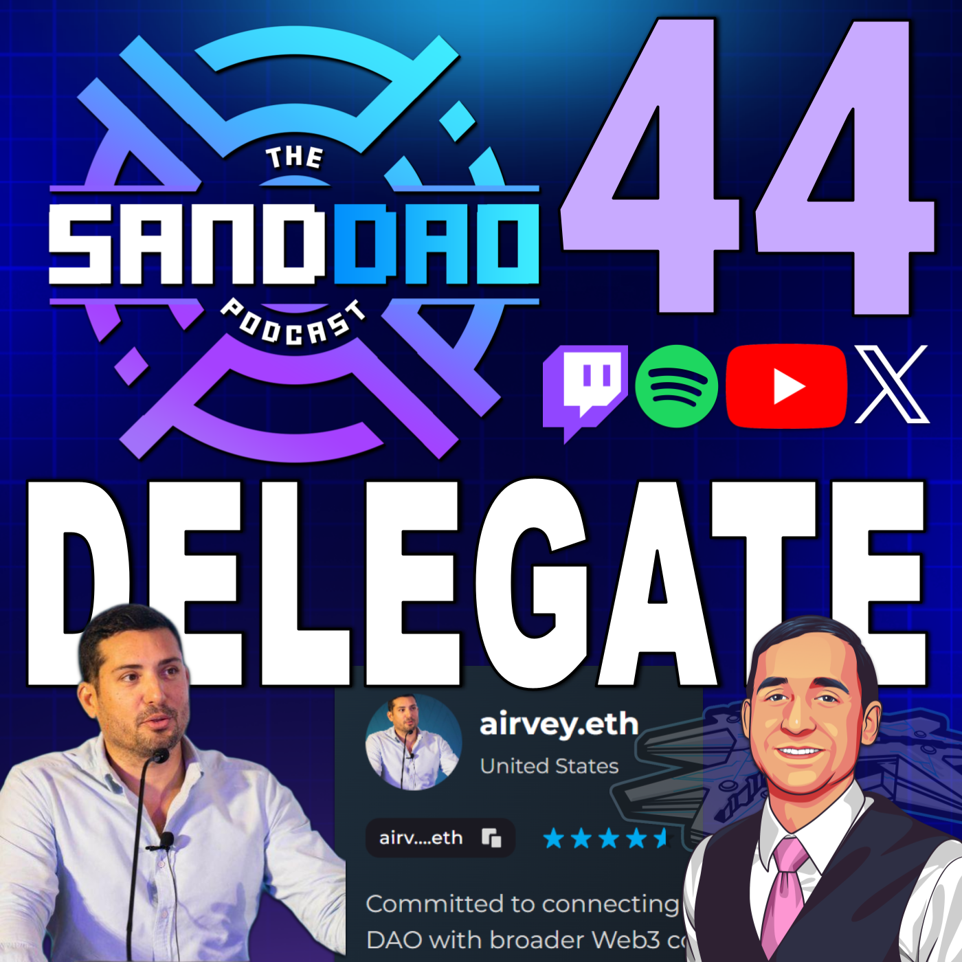 SANDDAO - An educational & news Podcast about the Sandbox DAO
