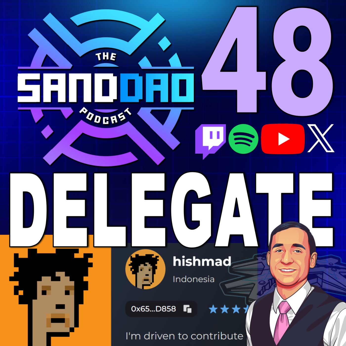 SANDDAO - An educational & news Podcast about the Sandbox DAO