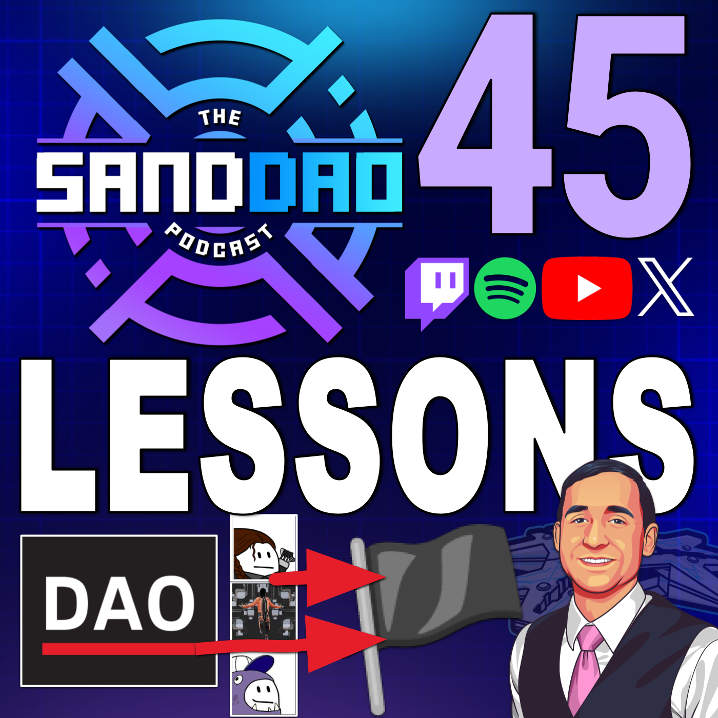 SANDDAO - An educational & news Podcast about the Sandbox DAO