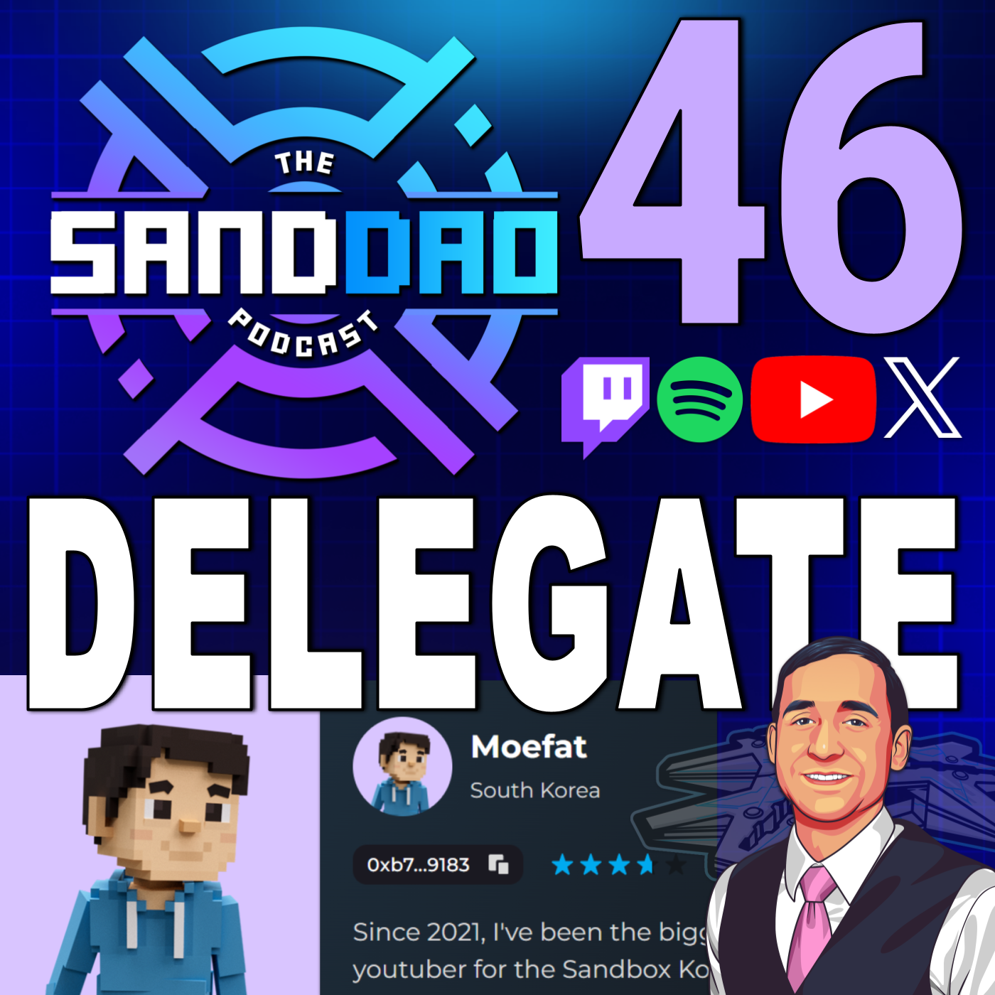 SANDDAO - An educational & news Podcast about the Sandbox DAO