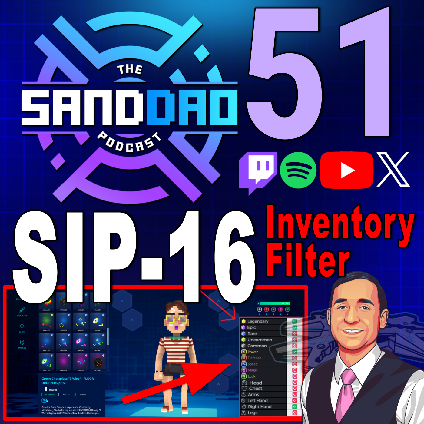 SANDDAO - An educational & news Podcast about the Sandbox DAO