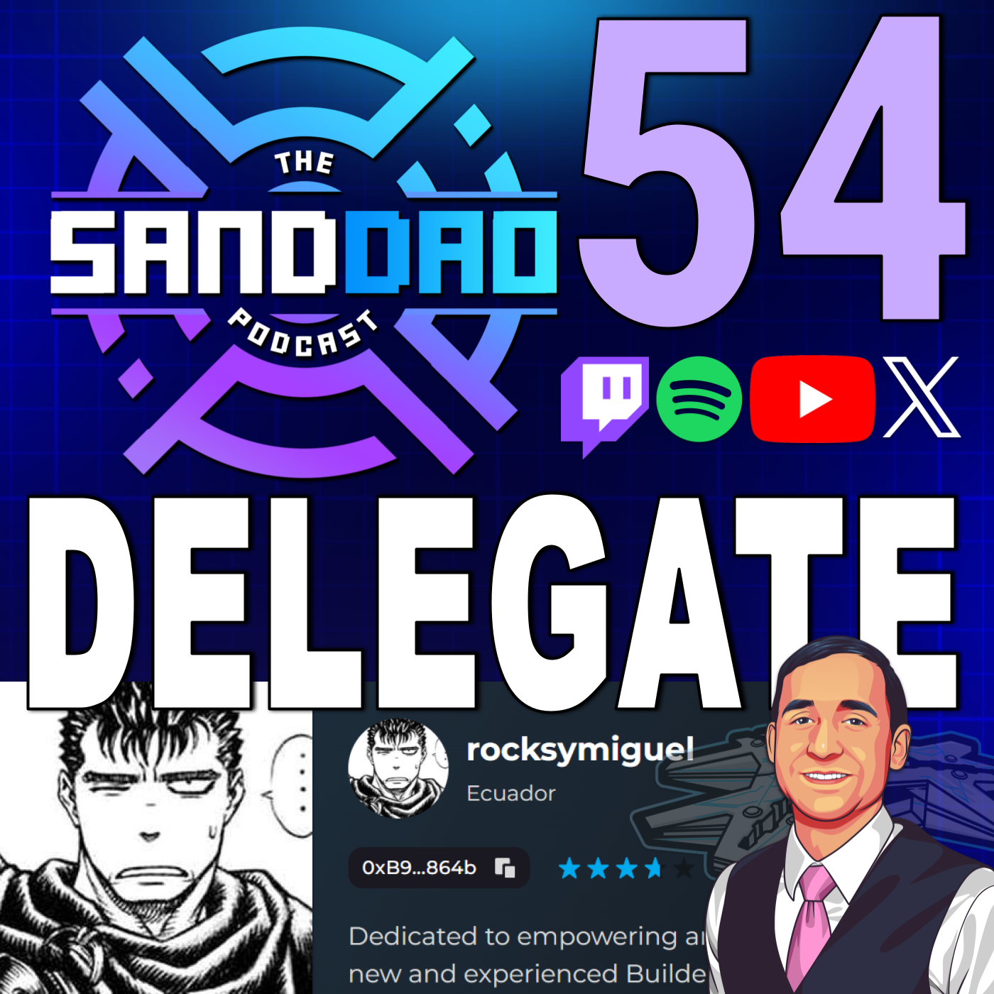 SANDDAO - An educational & news Podcast about the Sandbox DAO