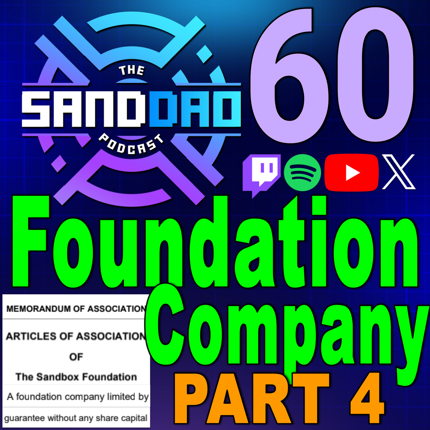 SANDDAO - An educational & news Podcast about the Sandbox DAO