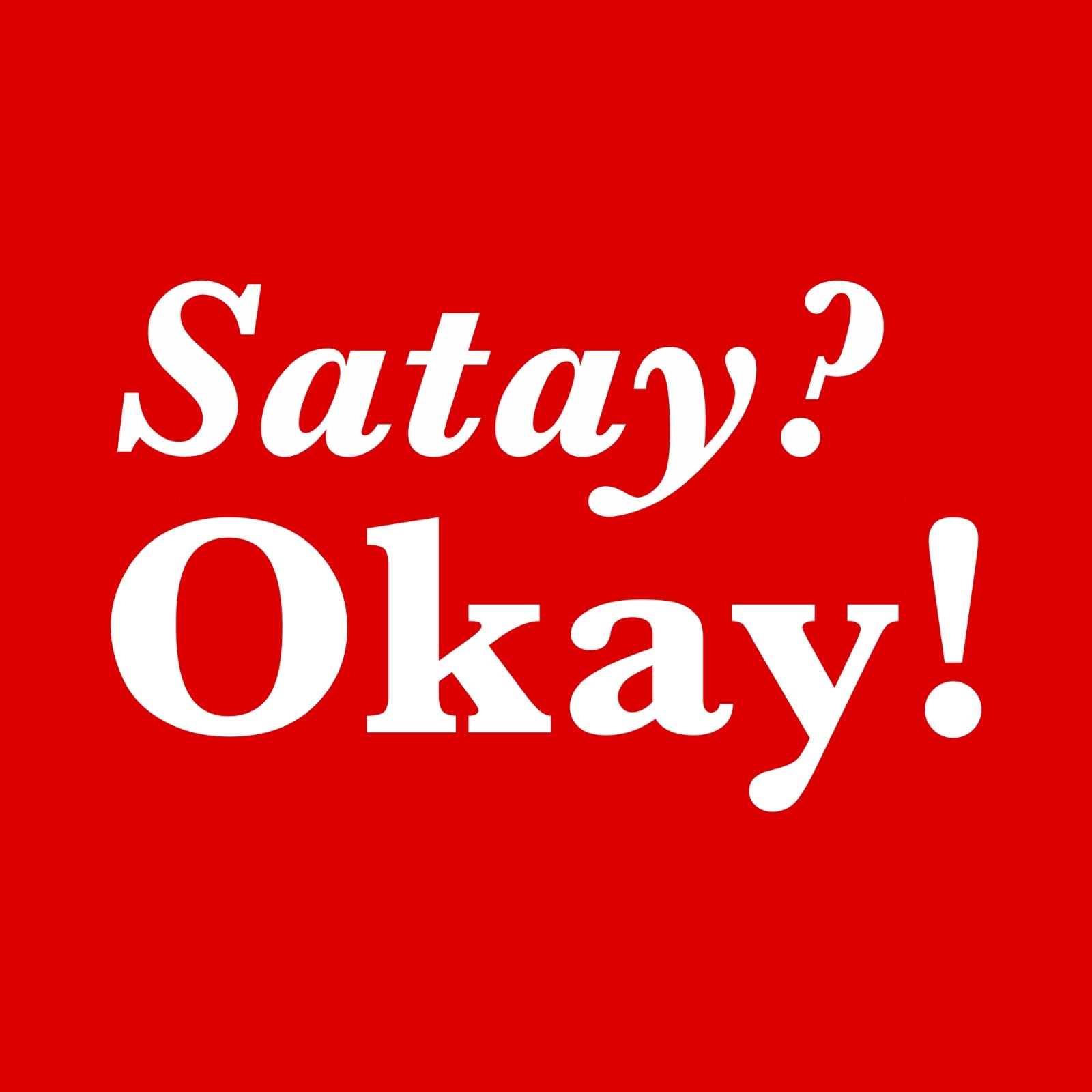 Satay? Okay! Trailer