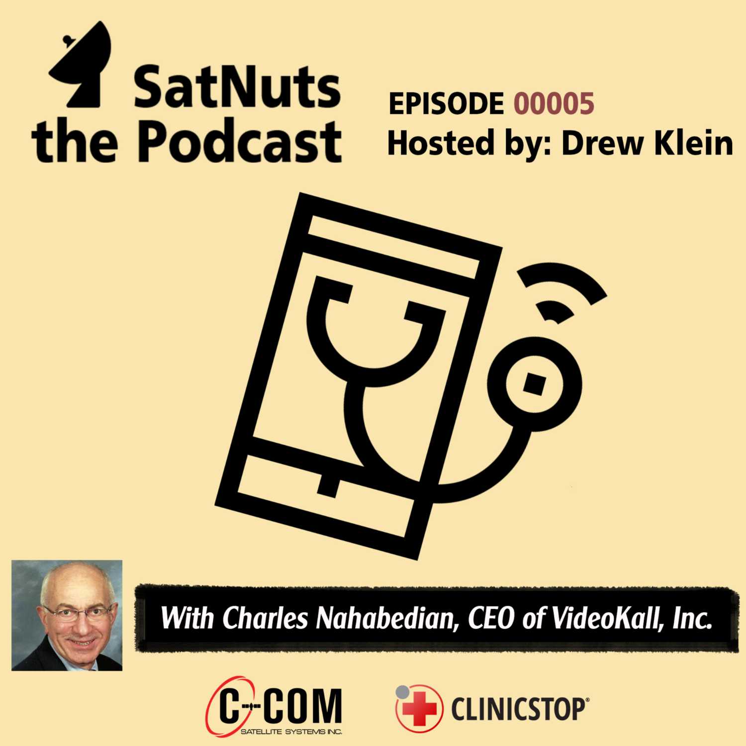 SatNuts, the Podcast #00005 - Charles Nahabedian (VideoKall)
