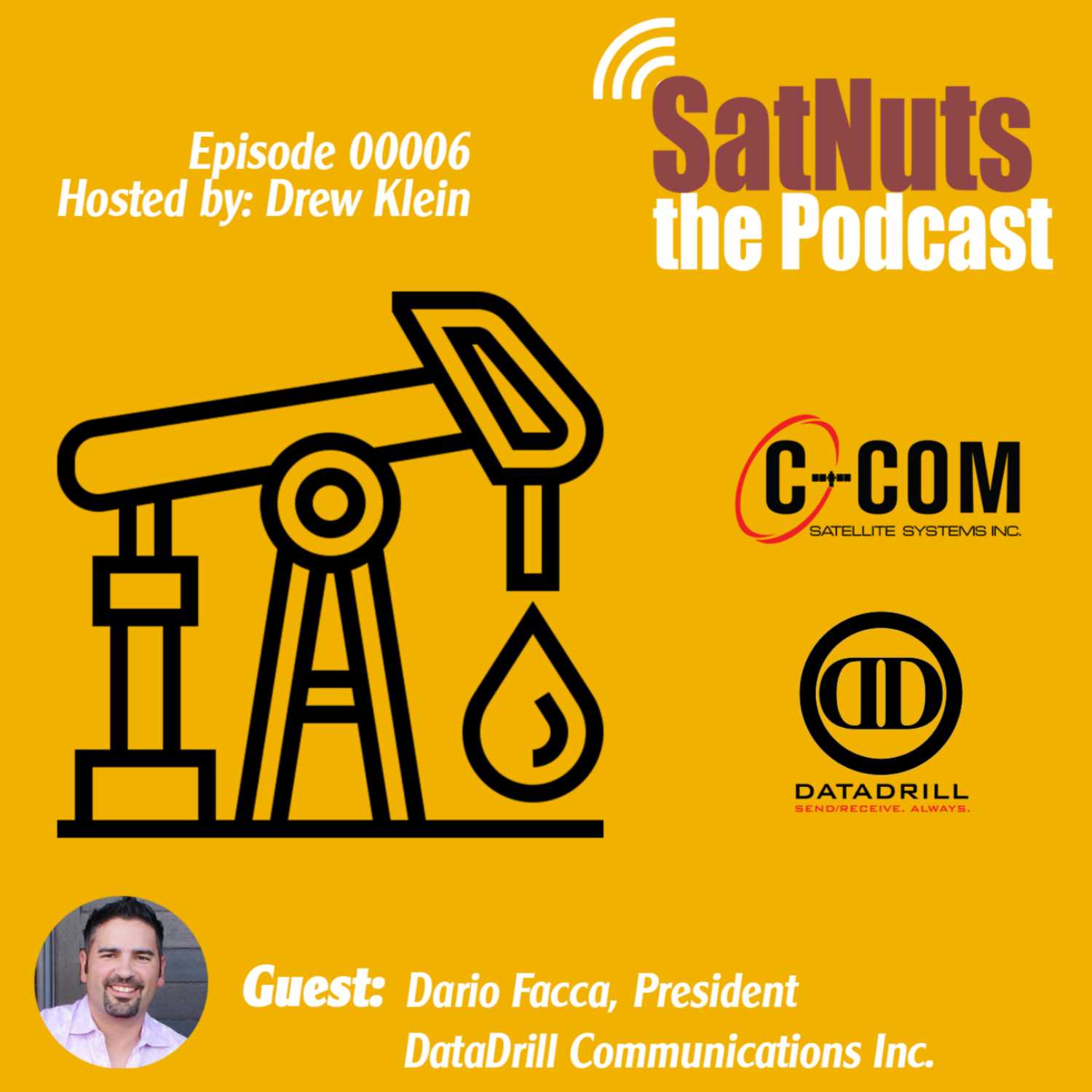SatNuts, the Podcast #00006 - Dario Facca (Datadrill Communications)