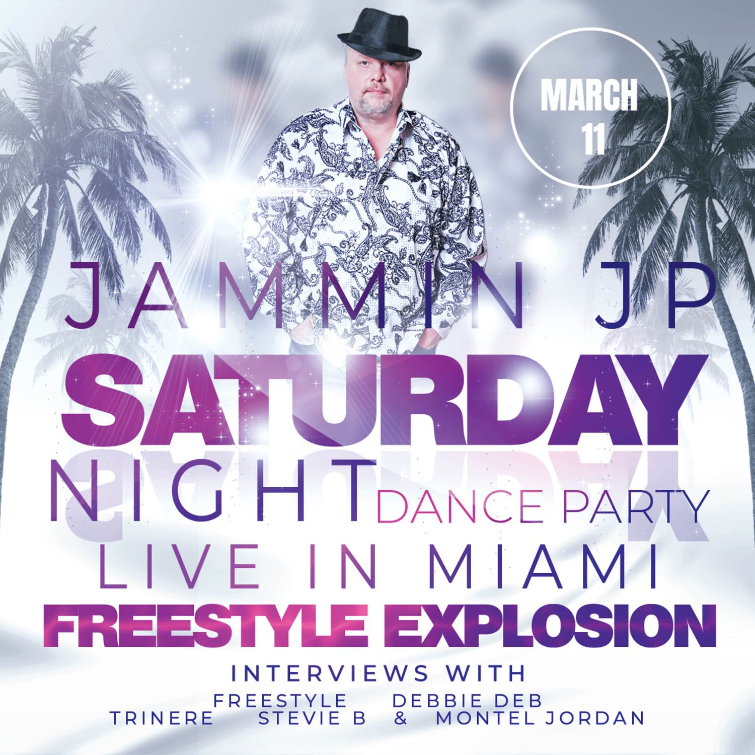THE SATURDAY NIGHT DANCE PARTY WITH JAMMIN JP