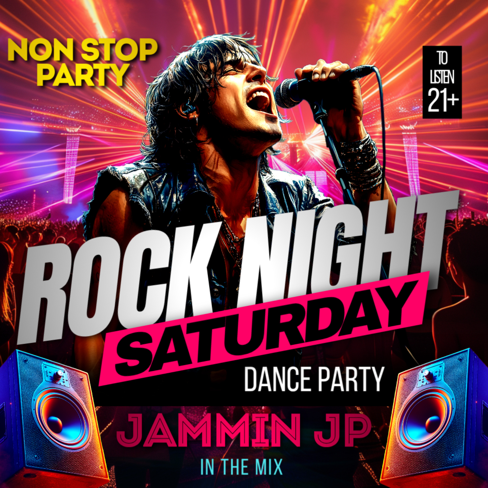ROCKIN YOUR WORLD 2026 THE SATURDAY NIGHT DANCE PARTY WITH JAMMIN JP  episode artwork