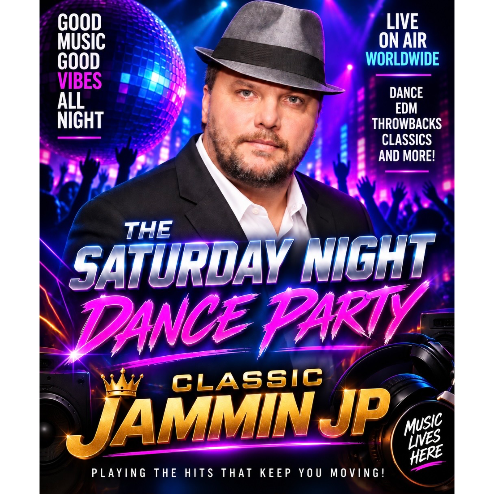 CLASSIC JAMMIN JP  THE SATURDAY NIGHT DANCE PARTY WITH JAMMIN JP episode artwork