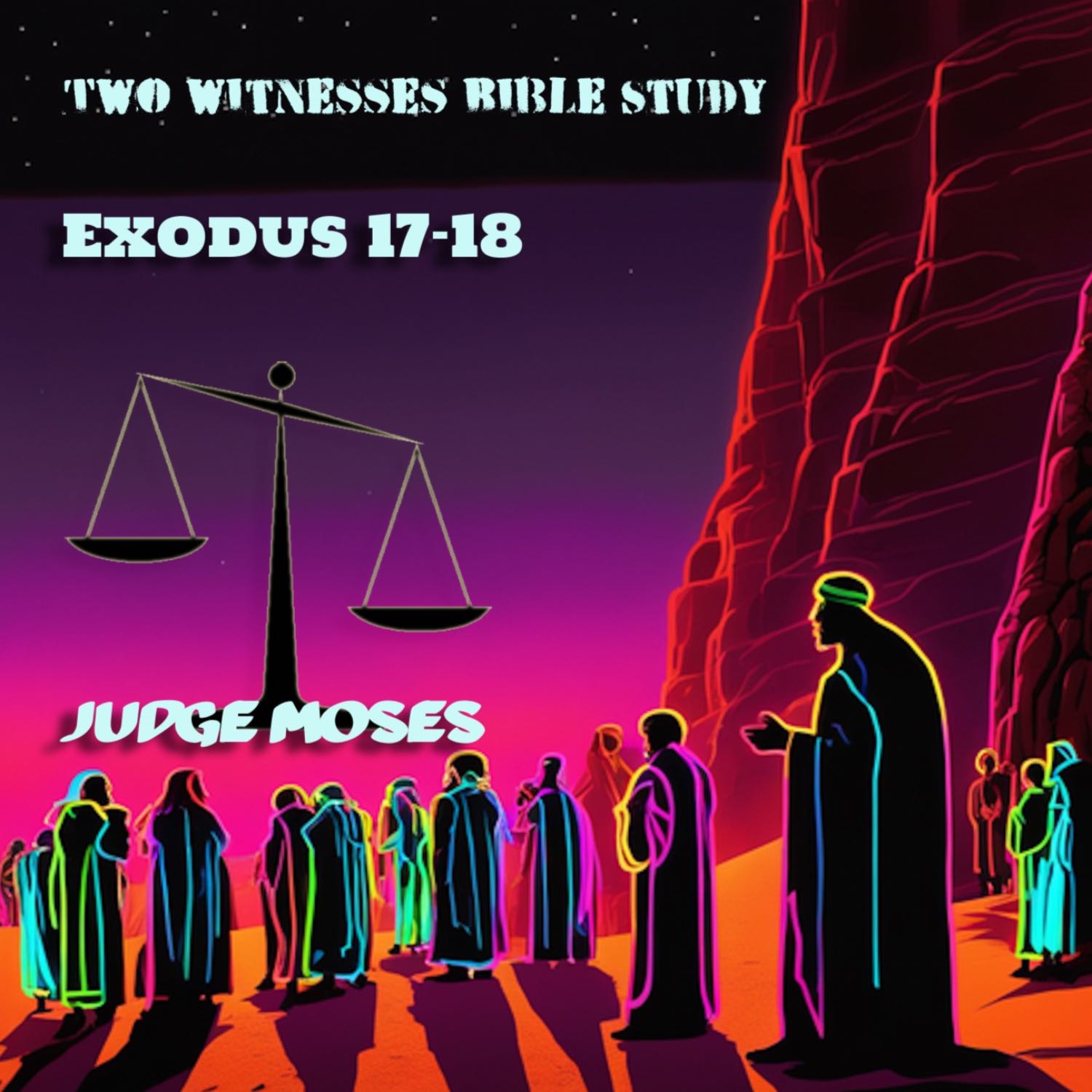 #147 ๐ชจ Exodus 17-18 Judge Moses ๐ง๐ฆฏโ๏ธ๐๏ธ #147 ๐ชจ Exodus 17-18 Judge Moses ๐ง๐ฆฏโ๏ธ๐๏ธ