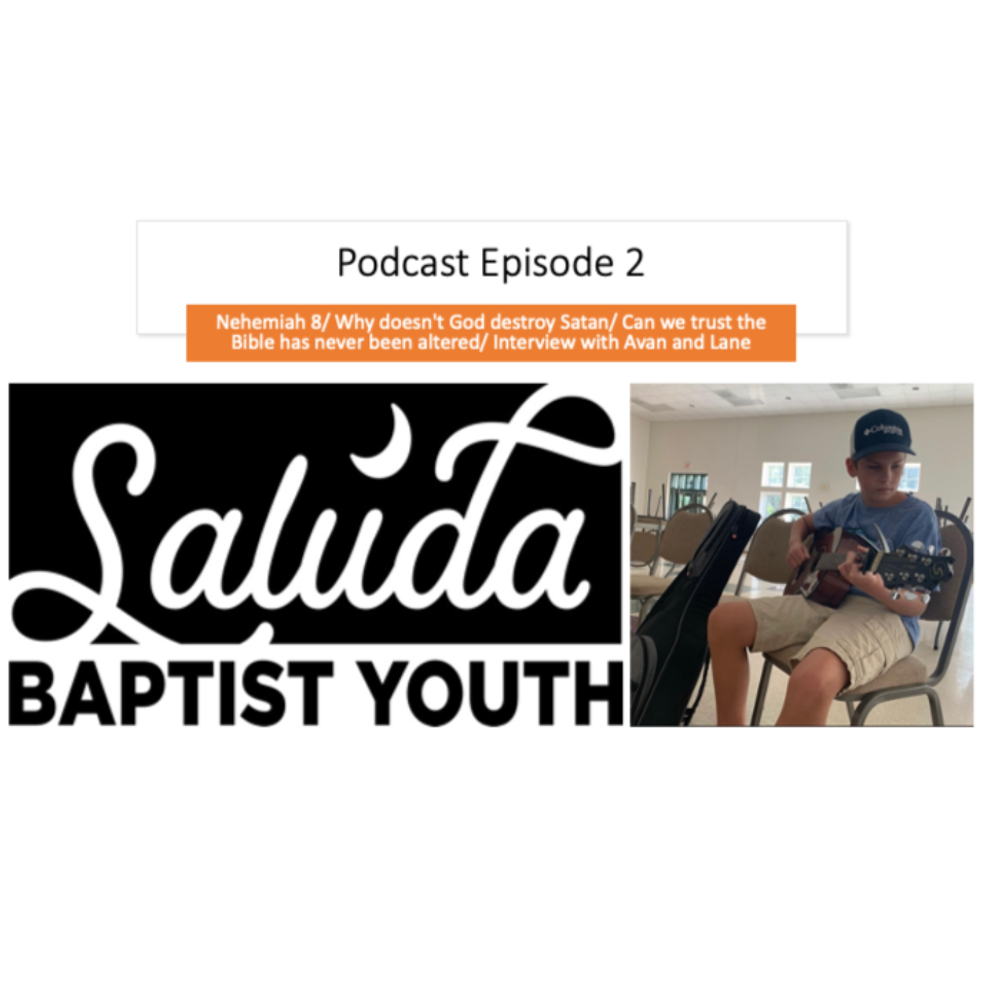 Episode 2: Nehemiah 8/ Why dosen't God destroy Satan?/ Can we trust the Bible has never been altered?/ Ava and Lane Guest Interview episode artwork