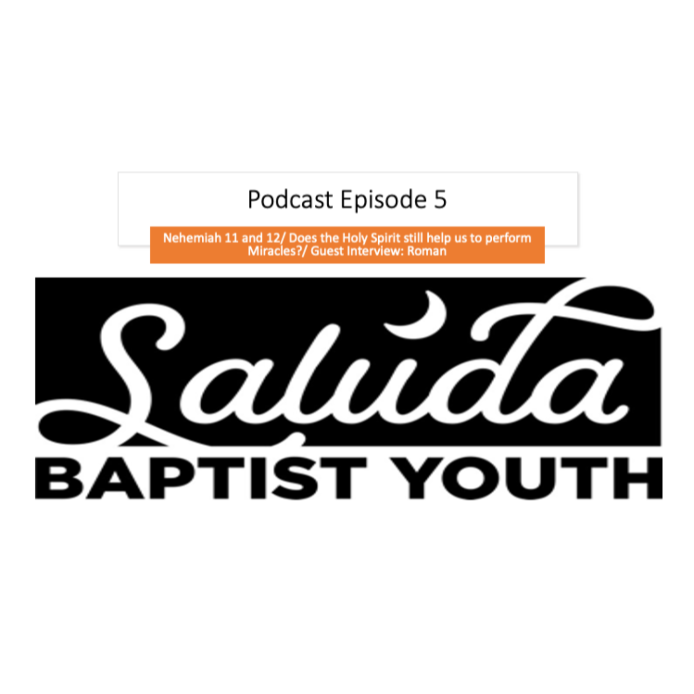 Episode 5: Nehemiah 11 and 12 / Does the Holy Spirit still help us to perform miracles / Guest interview: Roman episode artwork