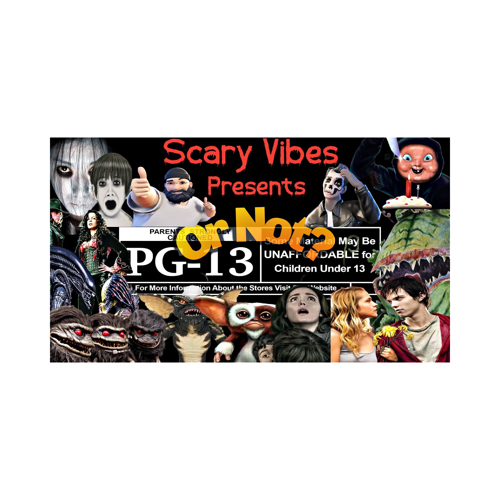 The Scary Vibes Podcast- PG-13 or nah? 