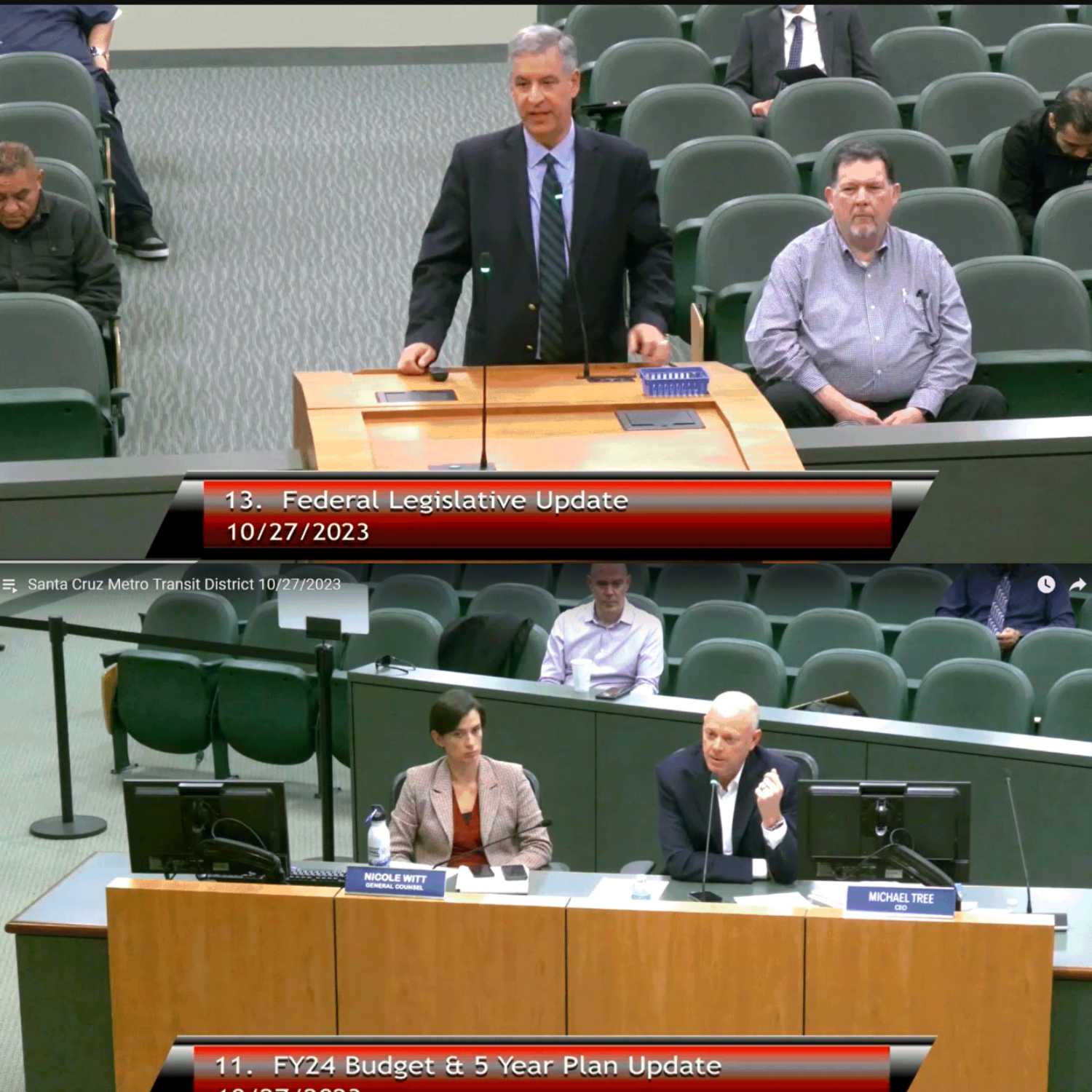 Santa Cruz County Transit and Transportation Agency Meetings - Audio Tracks
