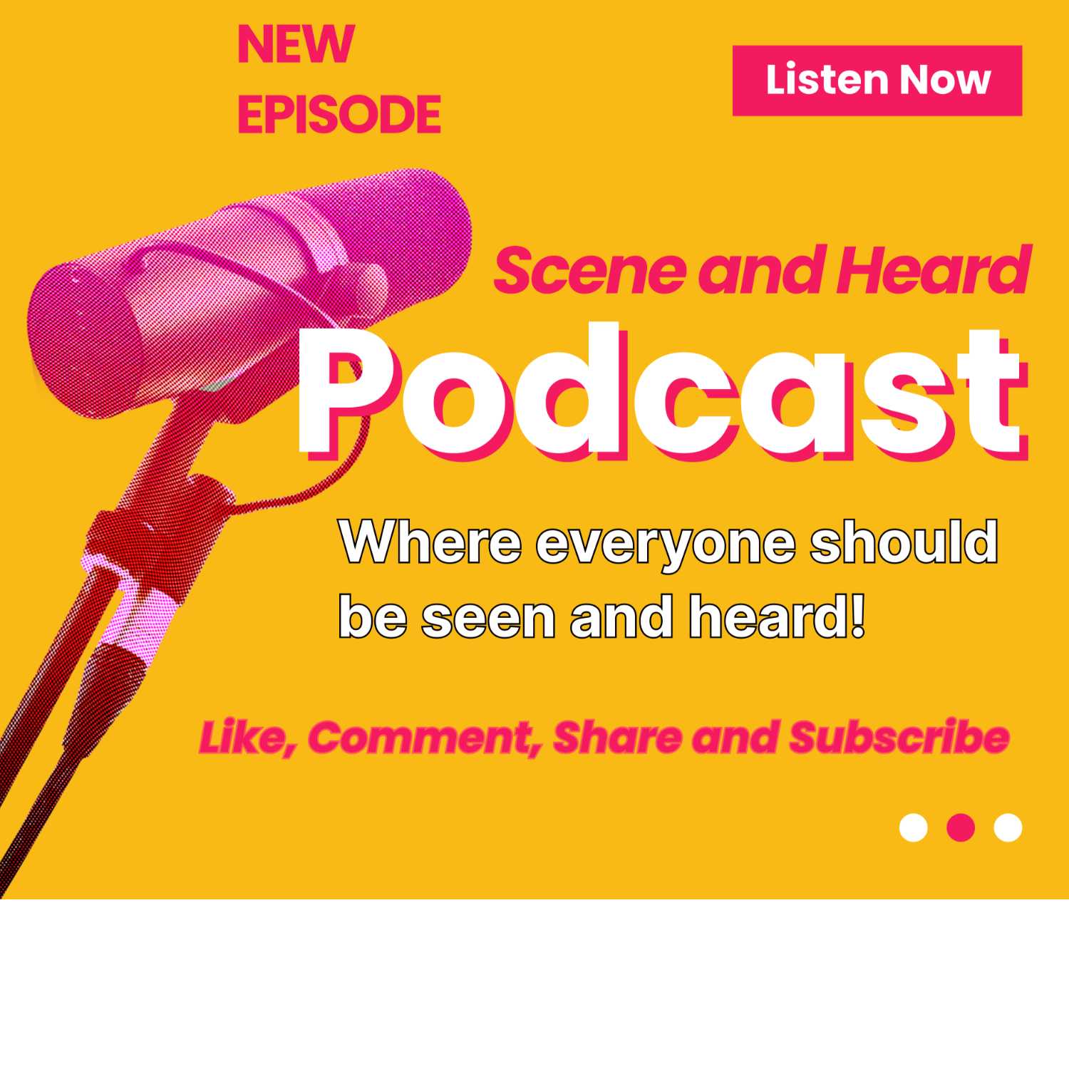 Scene and Heard Podcast podcast artwork