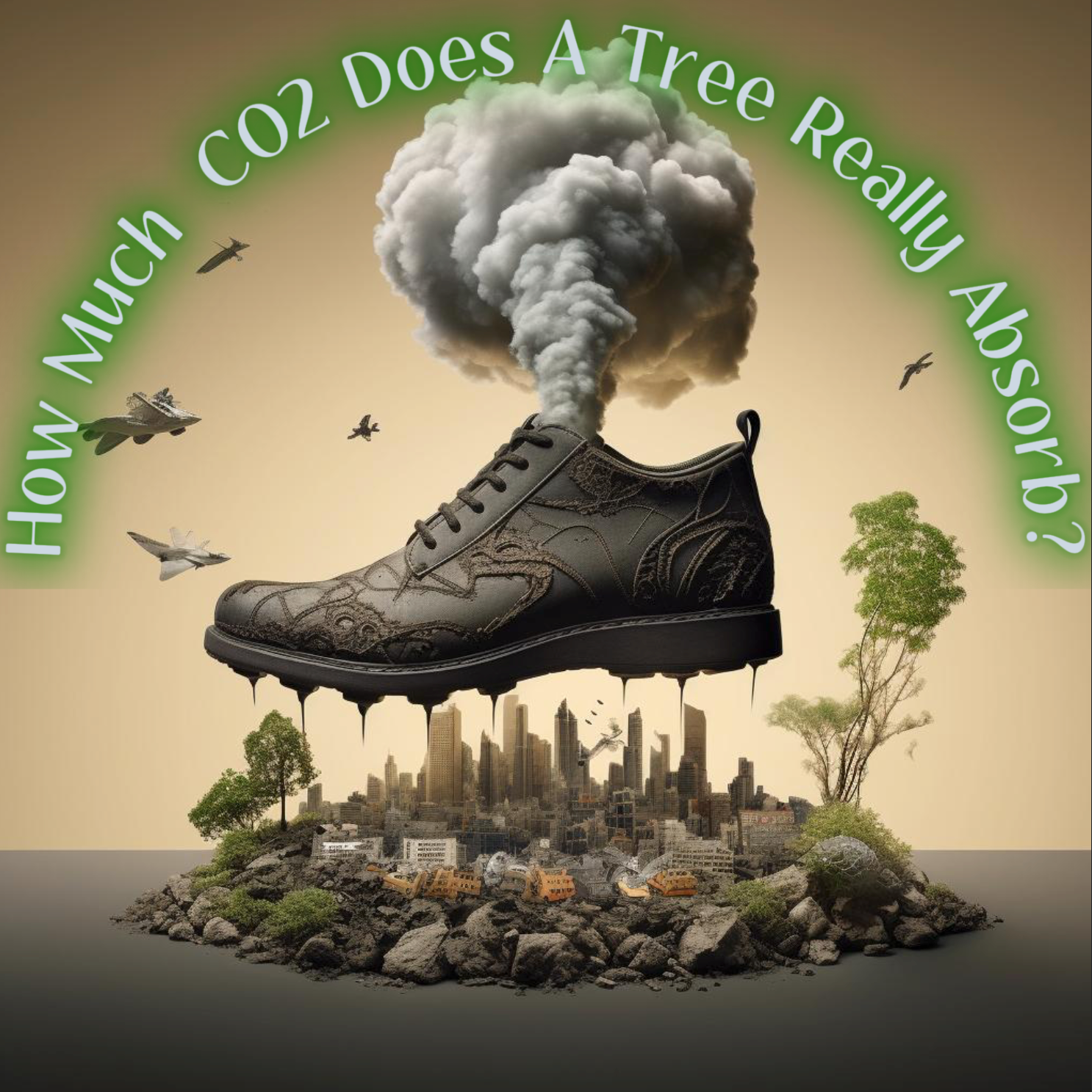 How Much CO2 Does A Tree Really Absorb? 🌍🌲 episode artwork