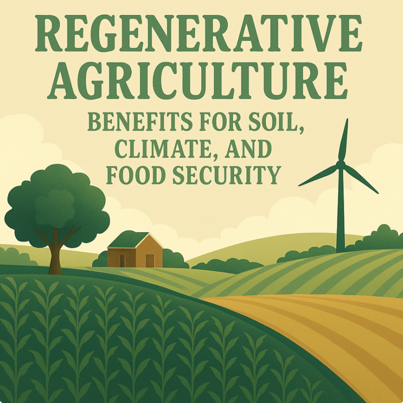 🌱 Regenerative Agriculture: Benefits for Soil, Climate, and Food Security episode artwork