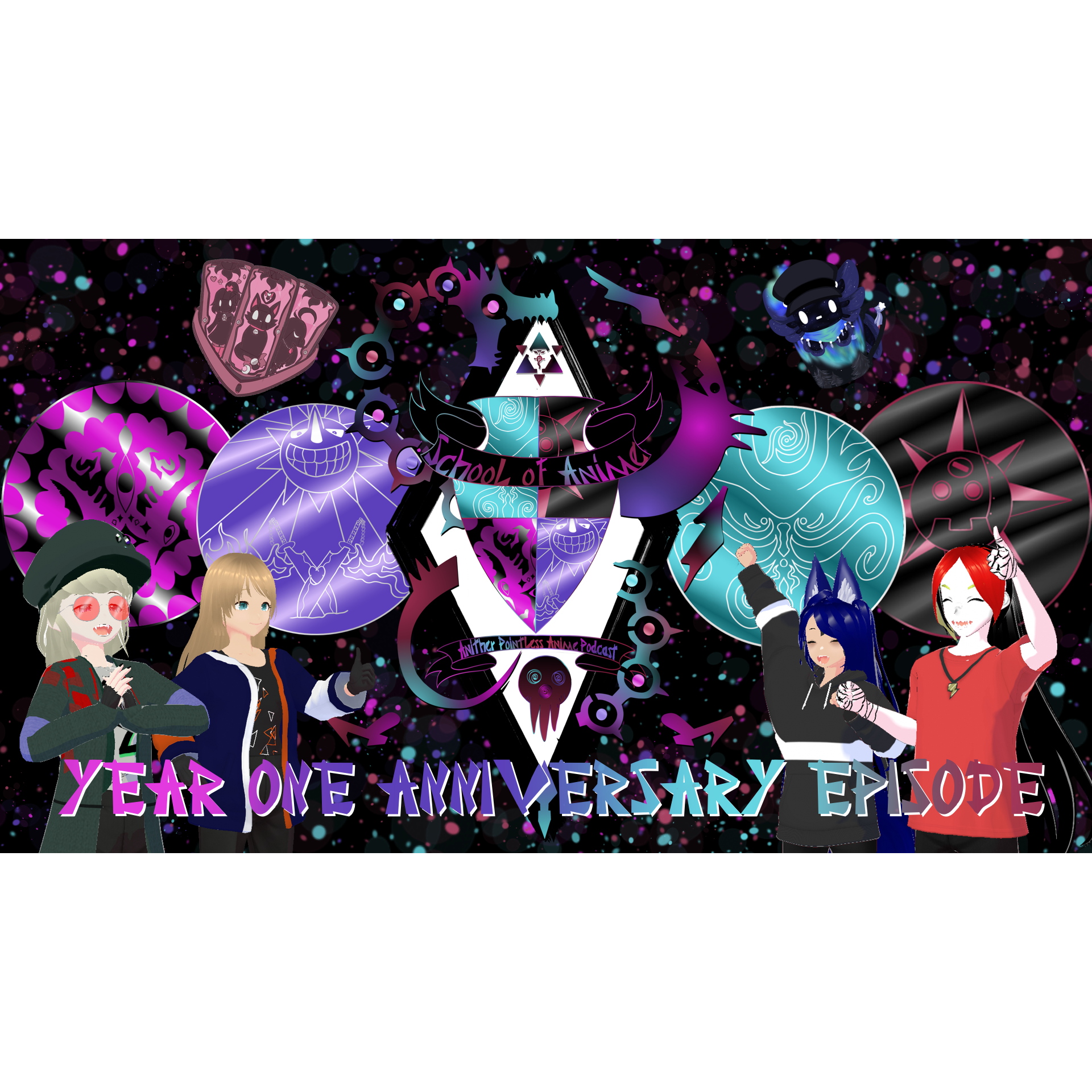 School of Anime: Year One Anniversary episode artwork