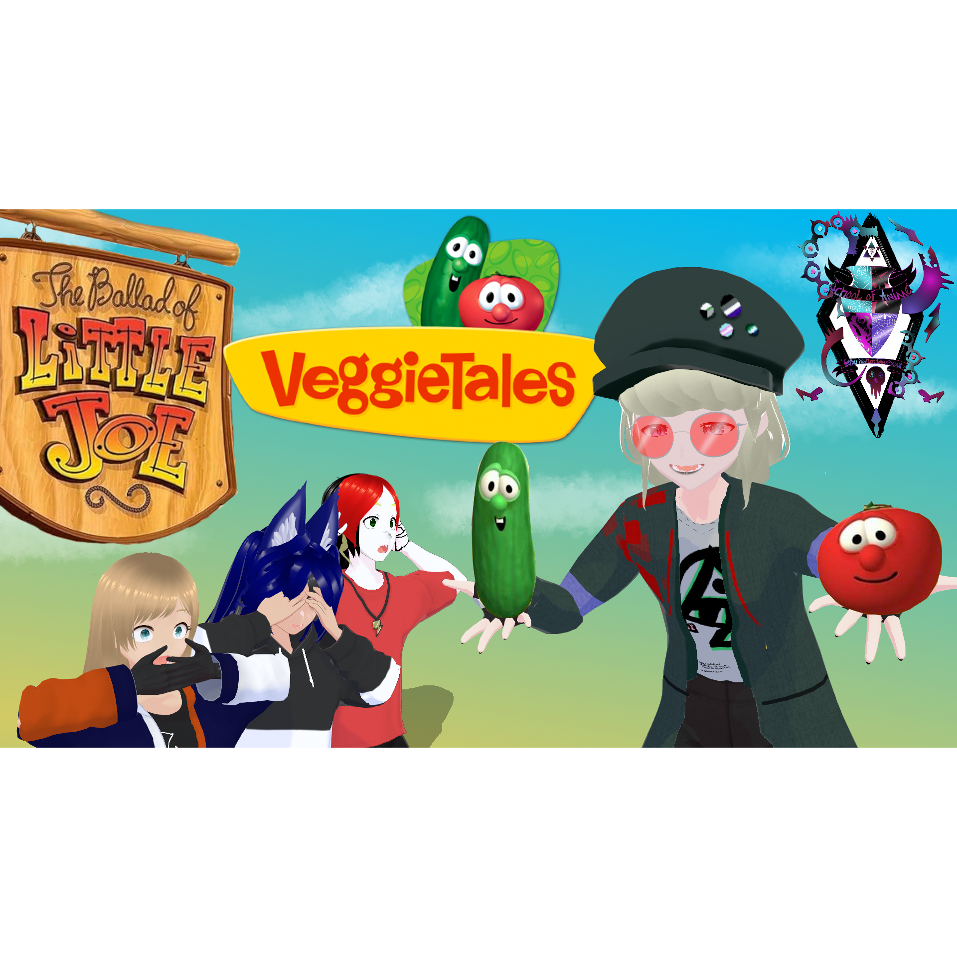 School of Anime: Lesson 61 — VeggieTales: The Ballad of Little Joe episode artwork