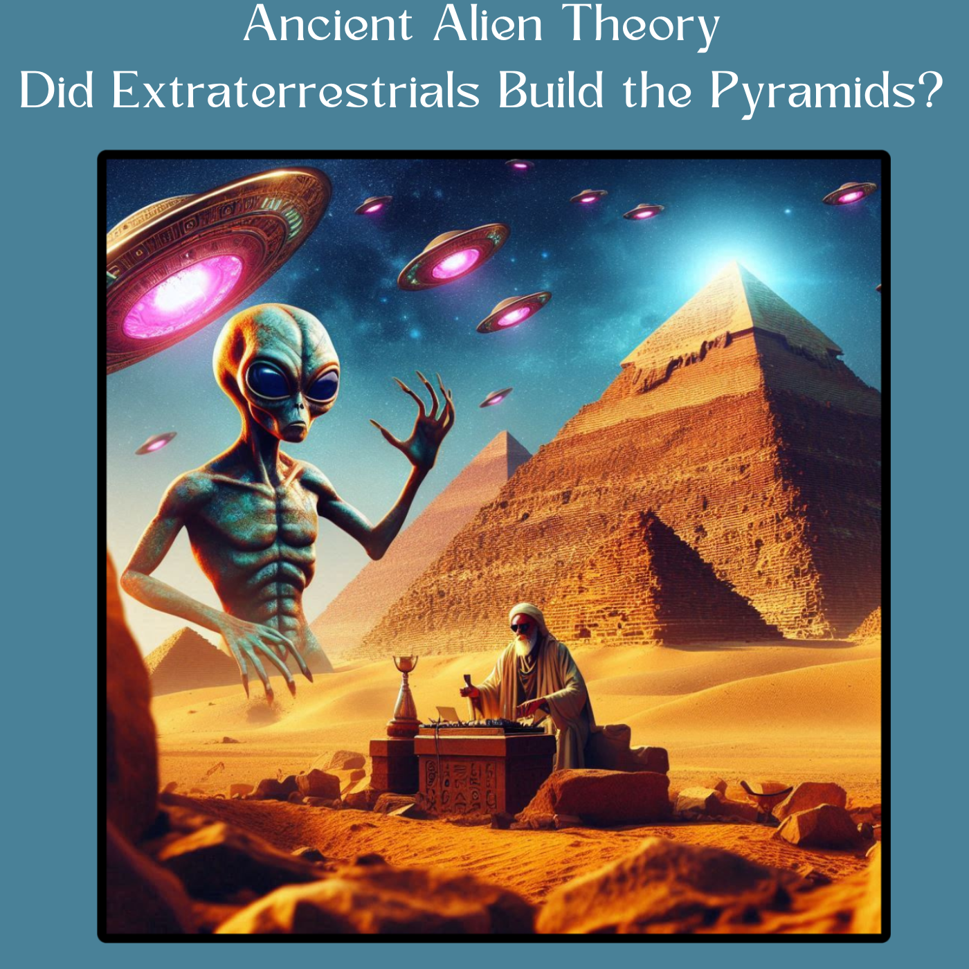 Ancient Alien Theory: Did Extraterrestrials Build the Pyramids?