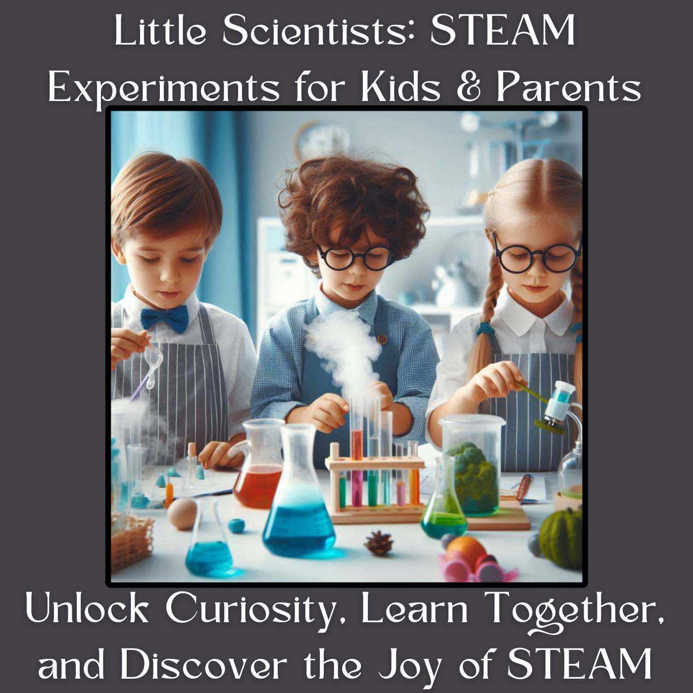 Little Scientists: STEAM Experiments for Kids & Parents 