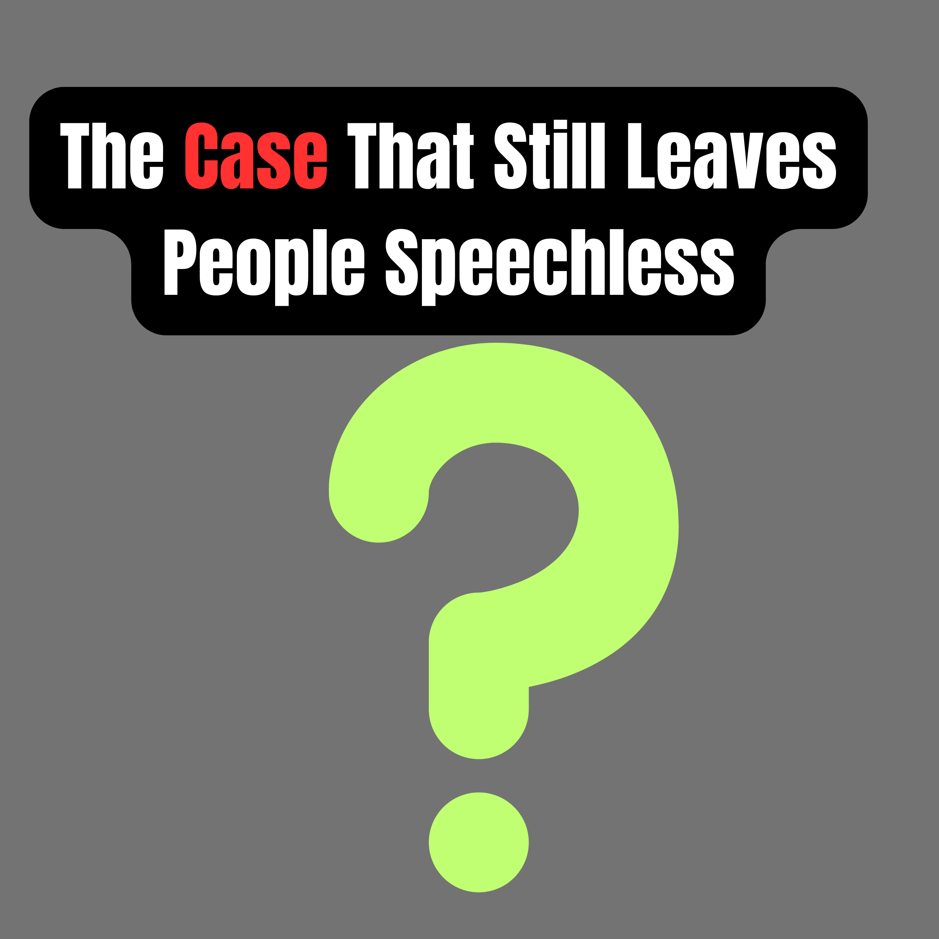 The Dark Truth Behind an Unsolved Mystery