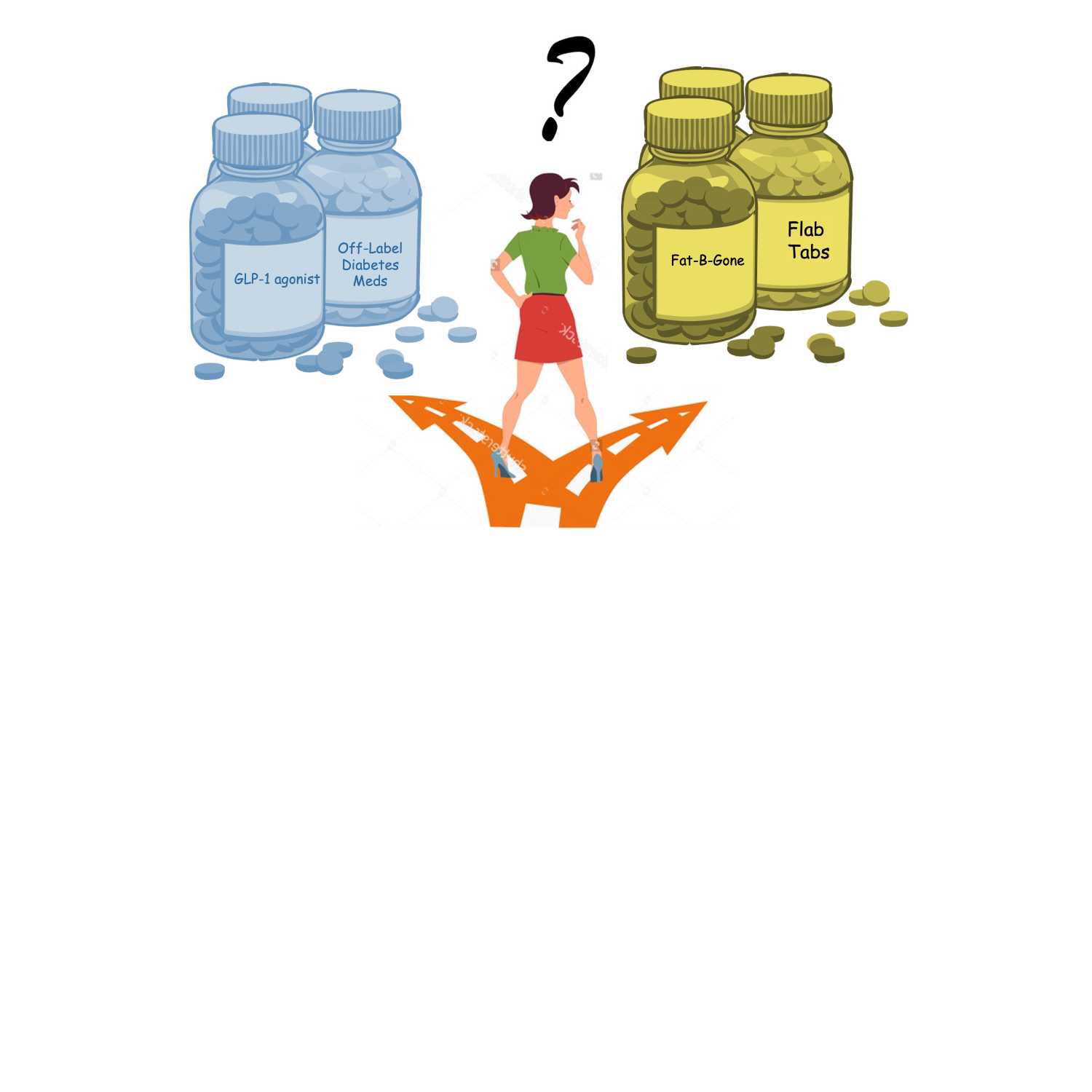 To weight loss drug, or no to weight loss drug...What's the benefit?