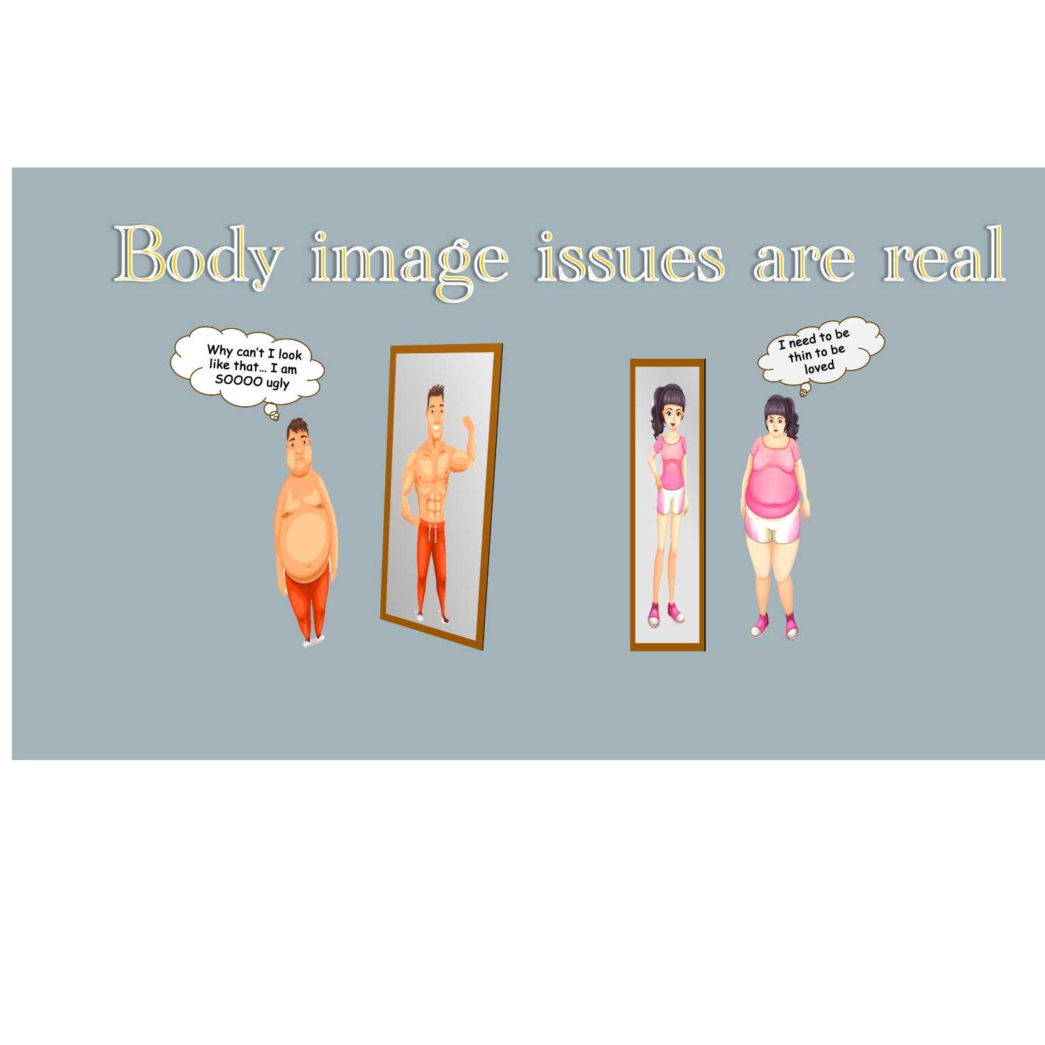 Are we really being body positive? Well.. Um... 