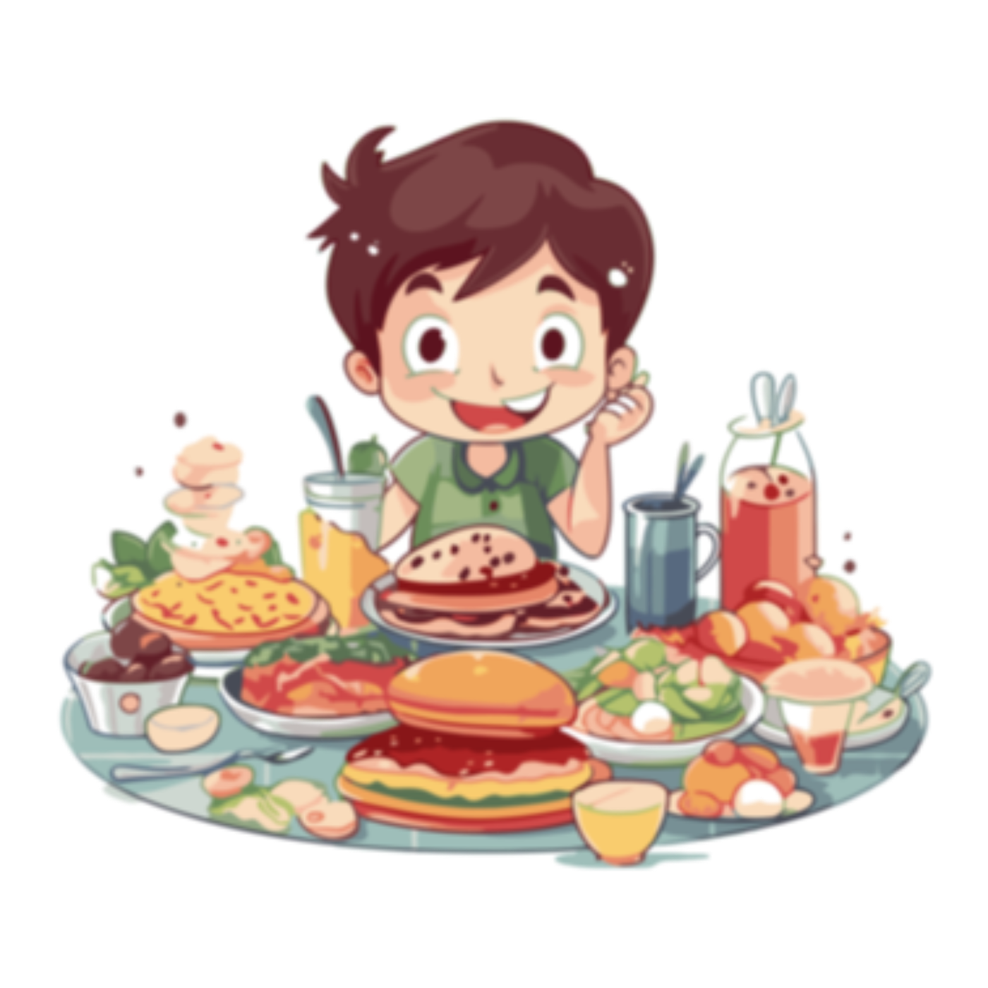 Food? Yes, please. More food? Definitely! 