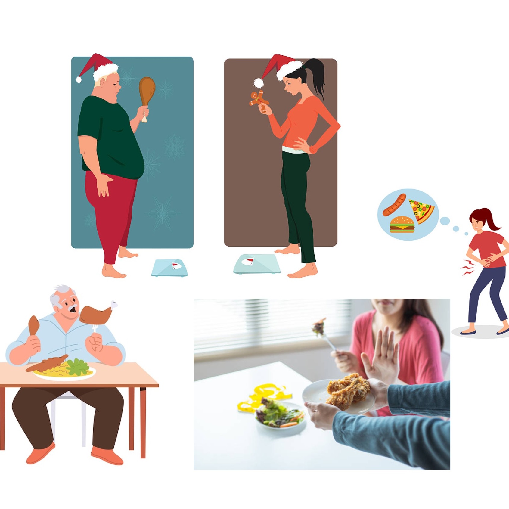 No! Your holiday meal is not going to make you fat...