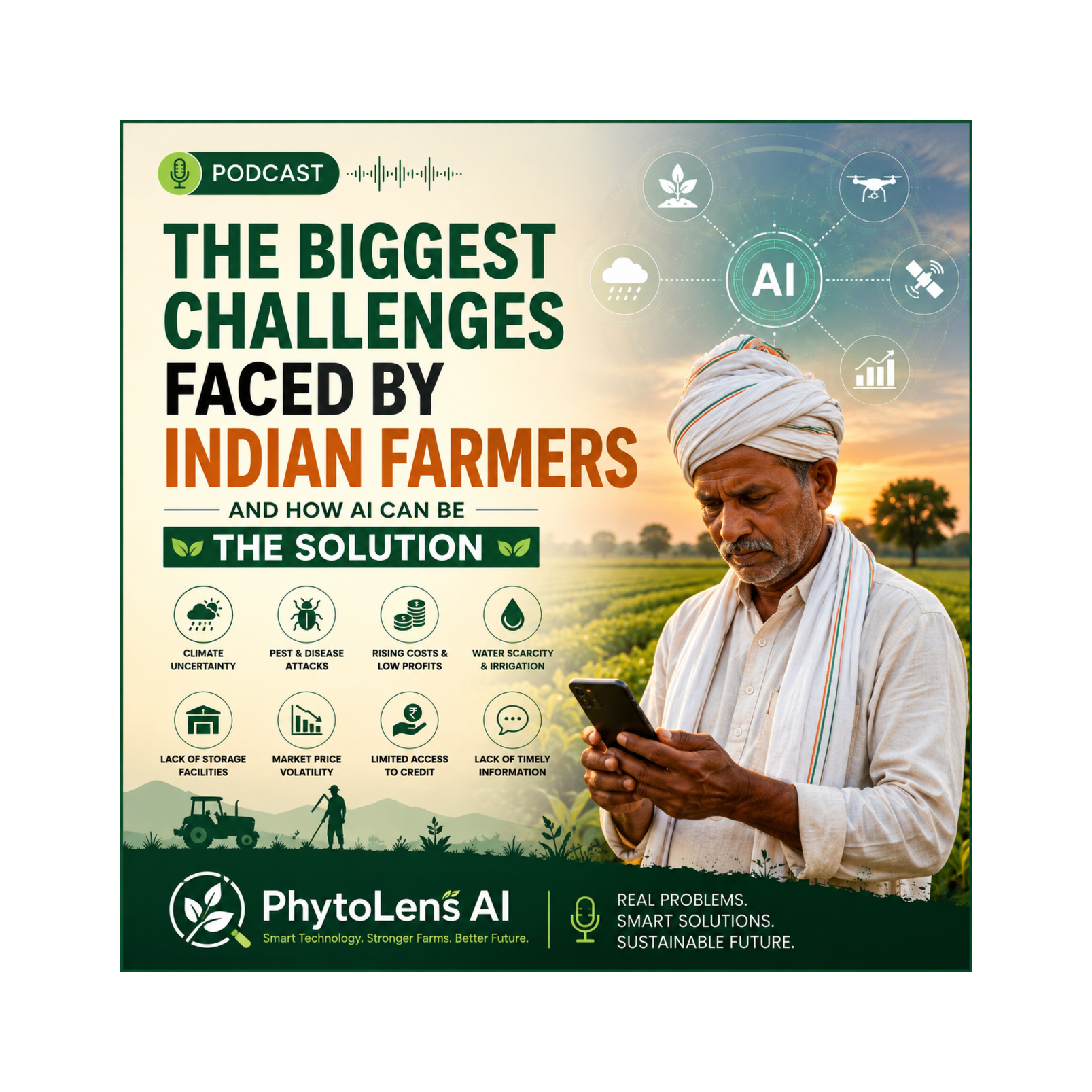 The Digital Harvest: Modernizing Indian Agriculture Through Artificial Intelligence episode artwork