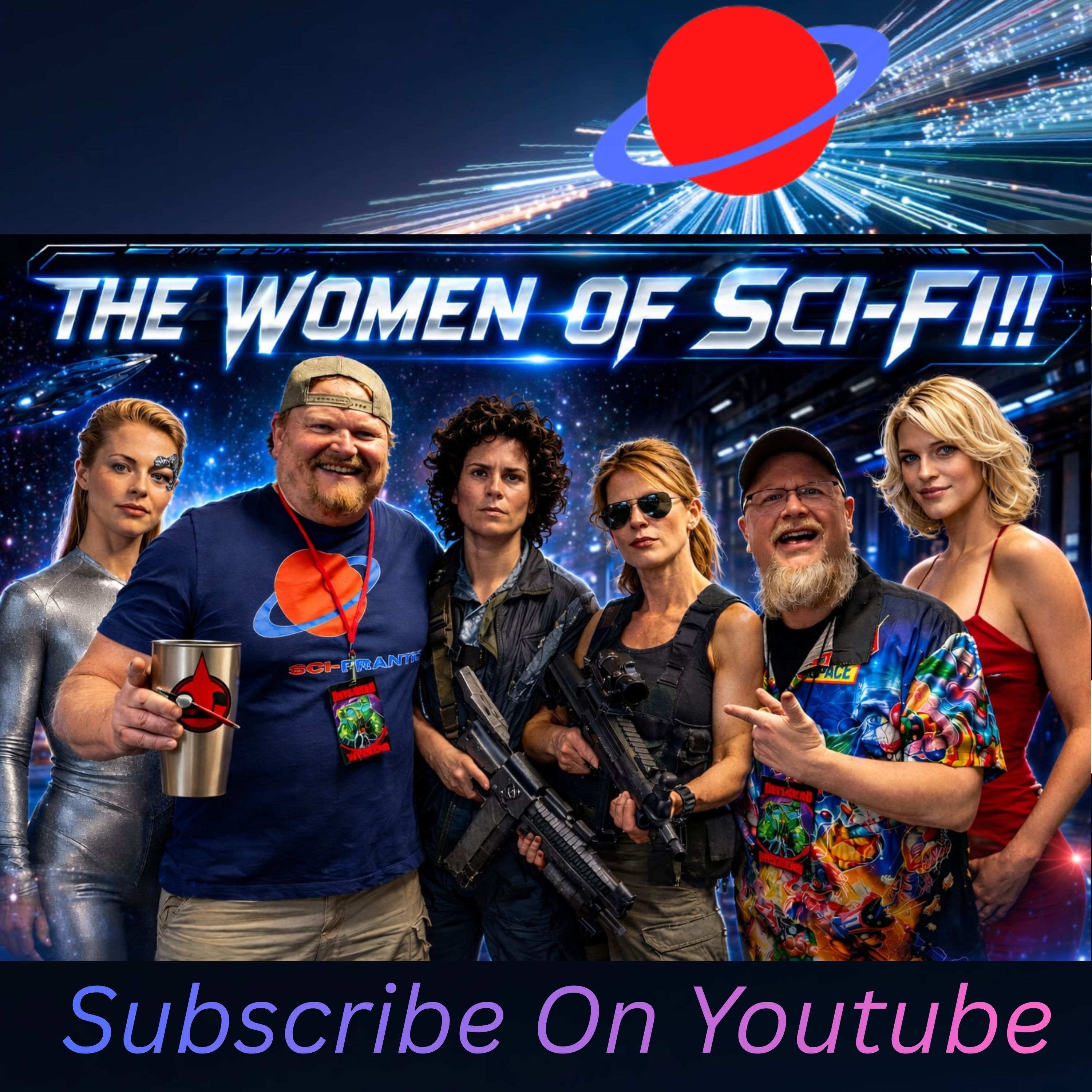 Sci-Frantic on Sci-Fi's Strongest Women Ever episode artwork