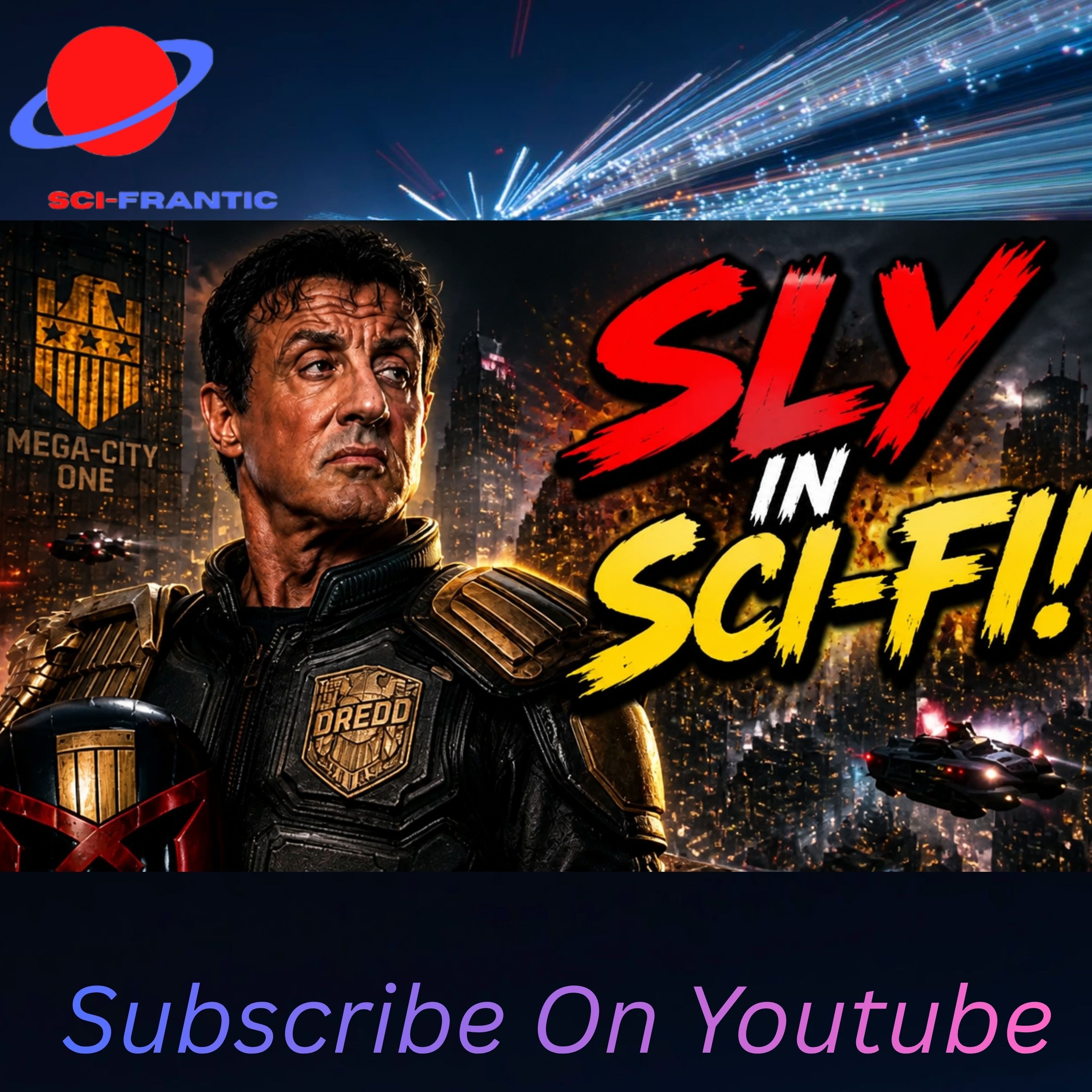 Is Judge Dredd and Demolition Man Masterpieces? A Brutally Honest Stallone Debate episode artwork