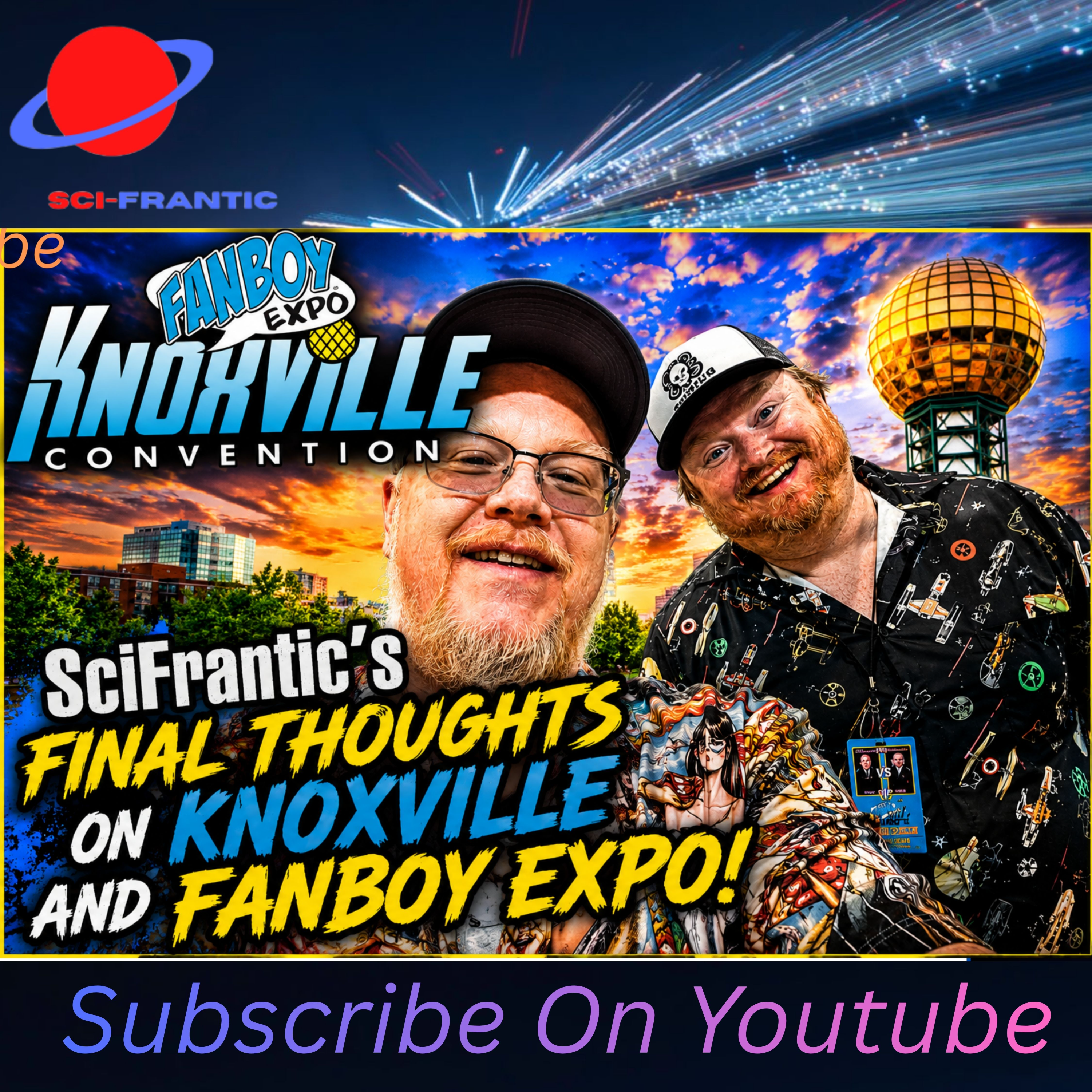 Fanboy Expo Knoxville 2026 - Celebrities, Vendors and More with SciFrantic! episode artwork