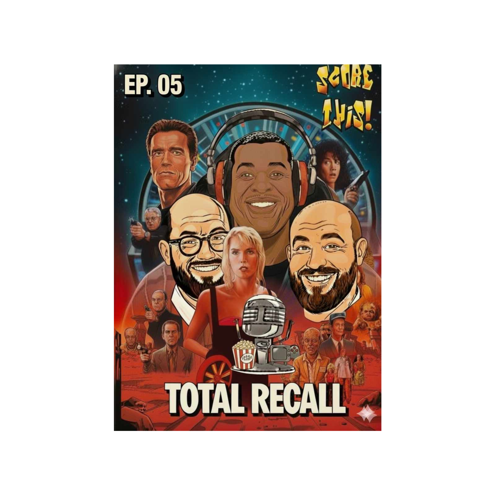 Episode #5: Total Recall (1990) episode artwork