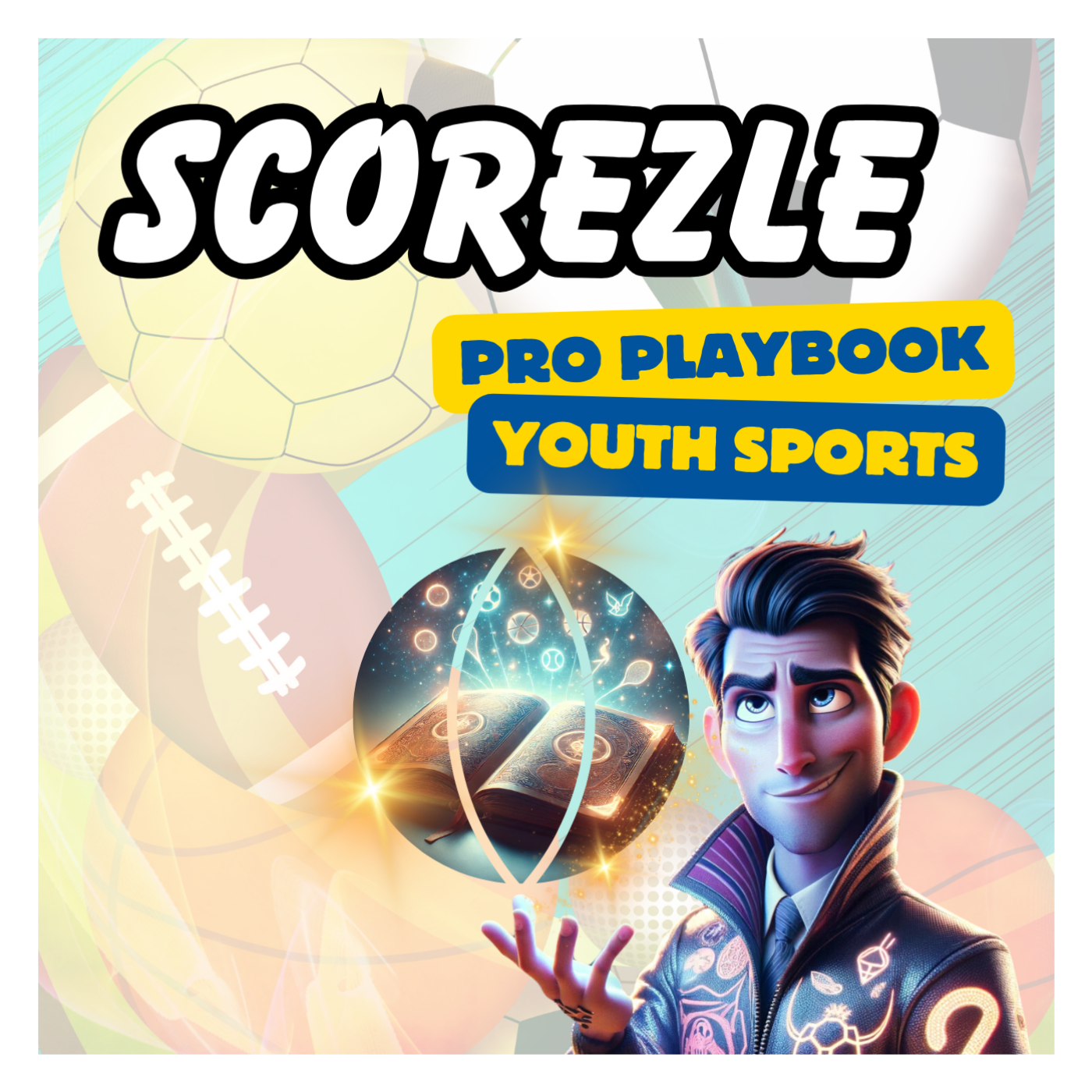 Scorezle: Pro Playbook For Youth Sports