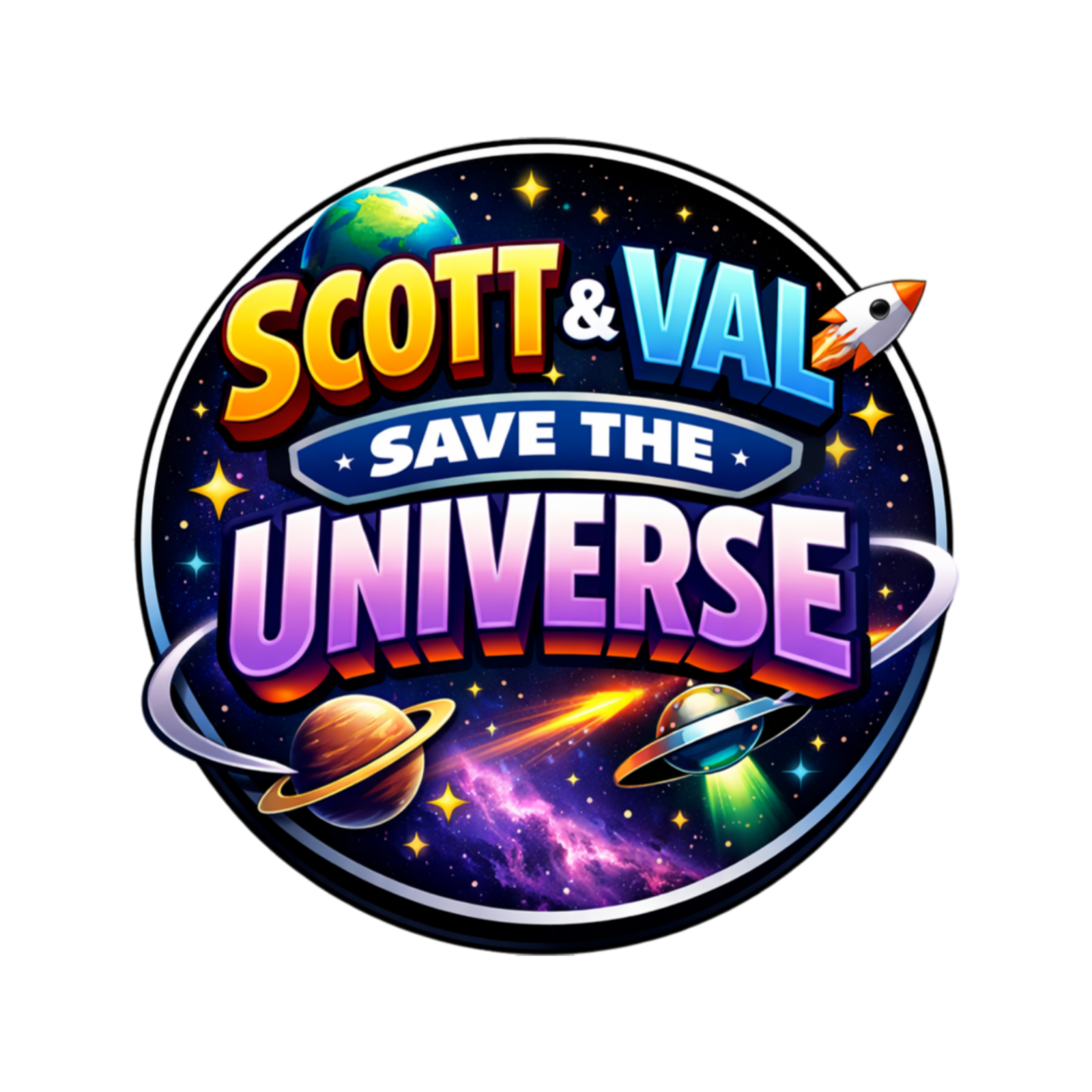 Scott and Val Save the Universe cover art
