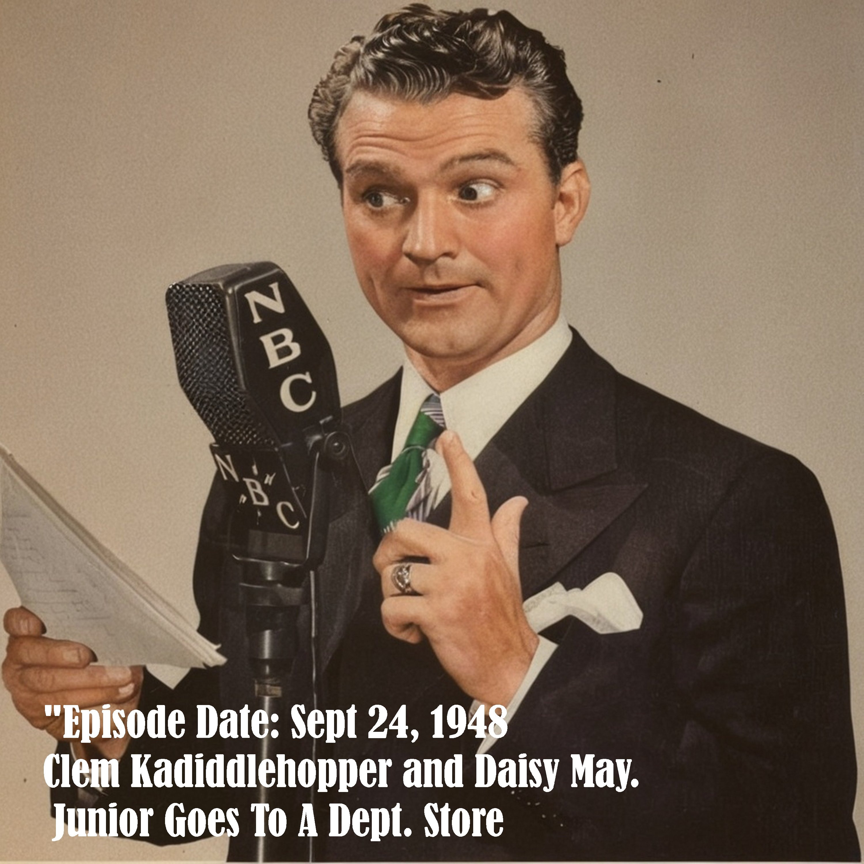 Red Skelton Radio Show 1948 Junior Goes To A Dept. Store