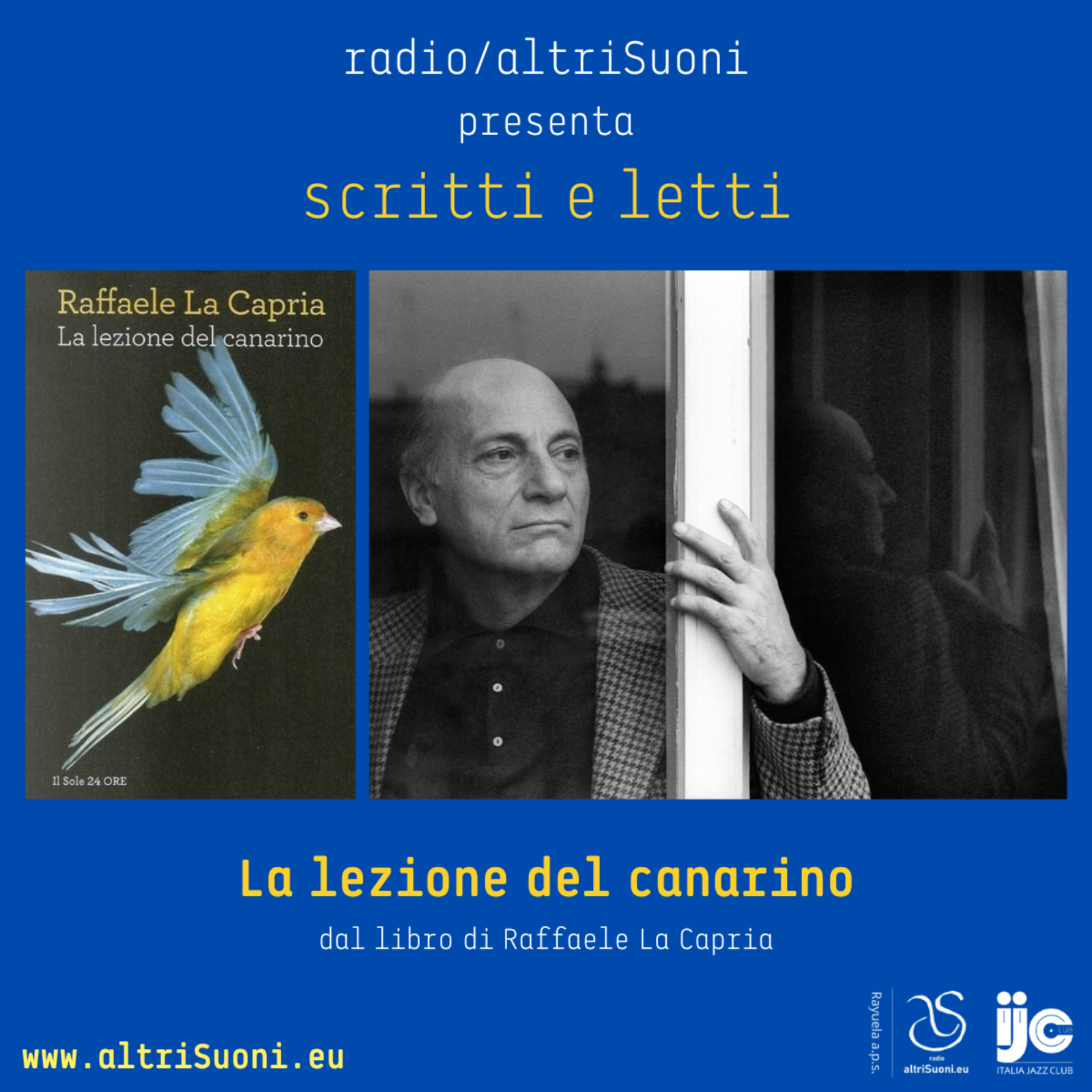 scritti e letti / RAFFAELE LA CAPRIA: La lezione del canarino cover