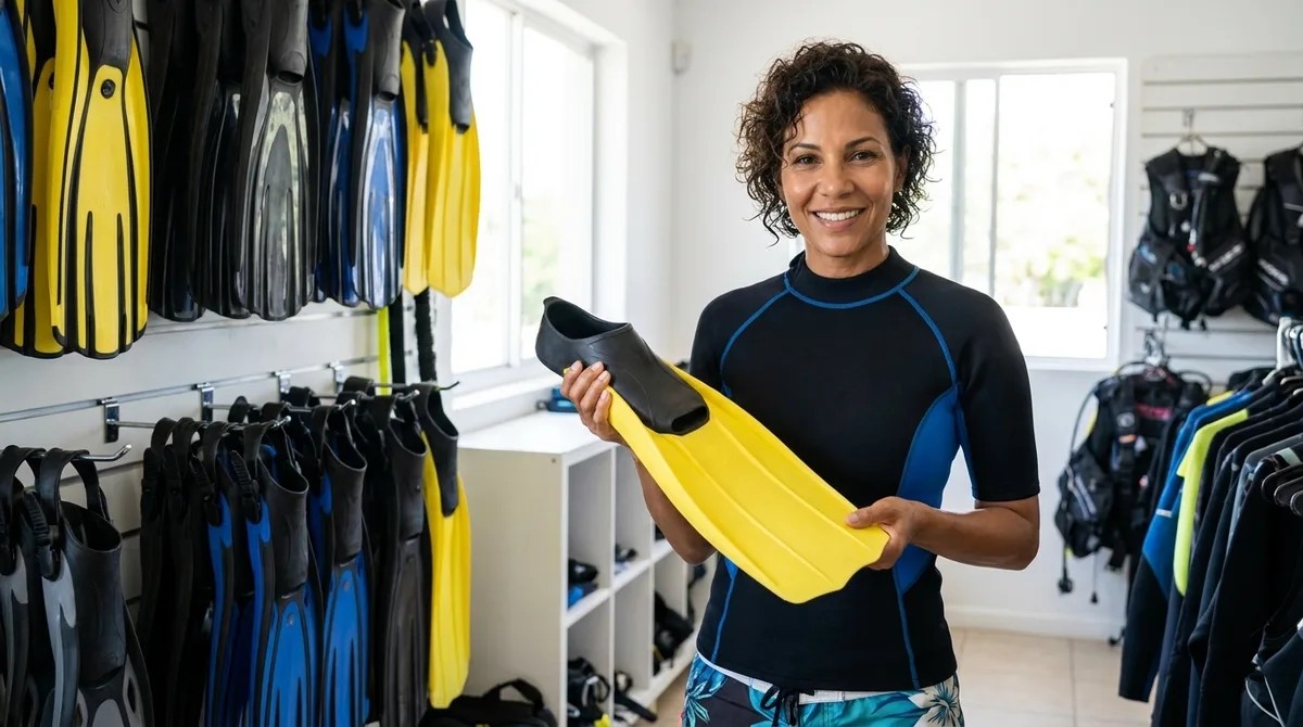Scuba Fins: Complete Guide to Dive Fin Types, Features, and Selection episode artwork