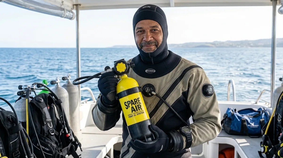 Diving Equipment Review Spare Air Kit episode artwork