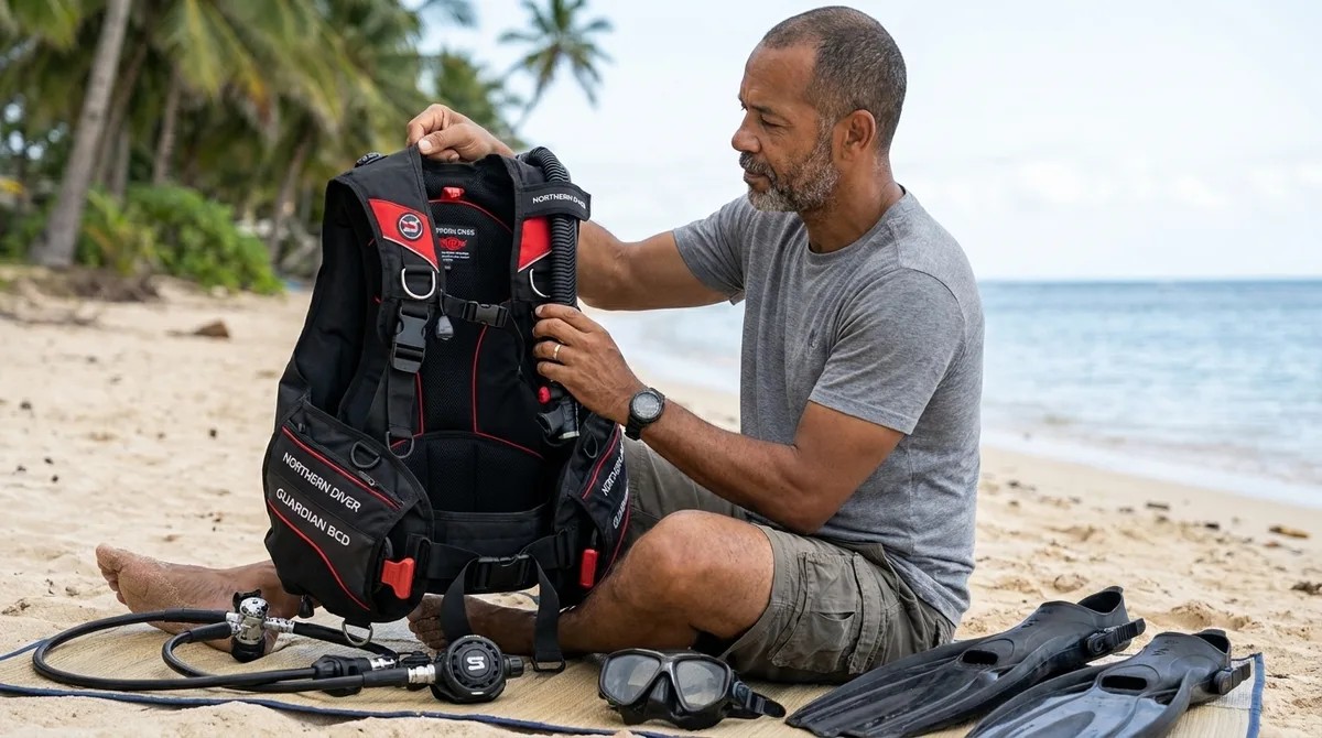 Scuba Diving Equipment Review Northern Diver Guardian Bcd episode artwork