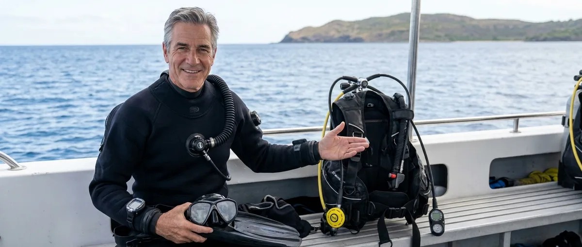 What Is Essential Scuba Diving Equipment? episode artwork