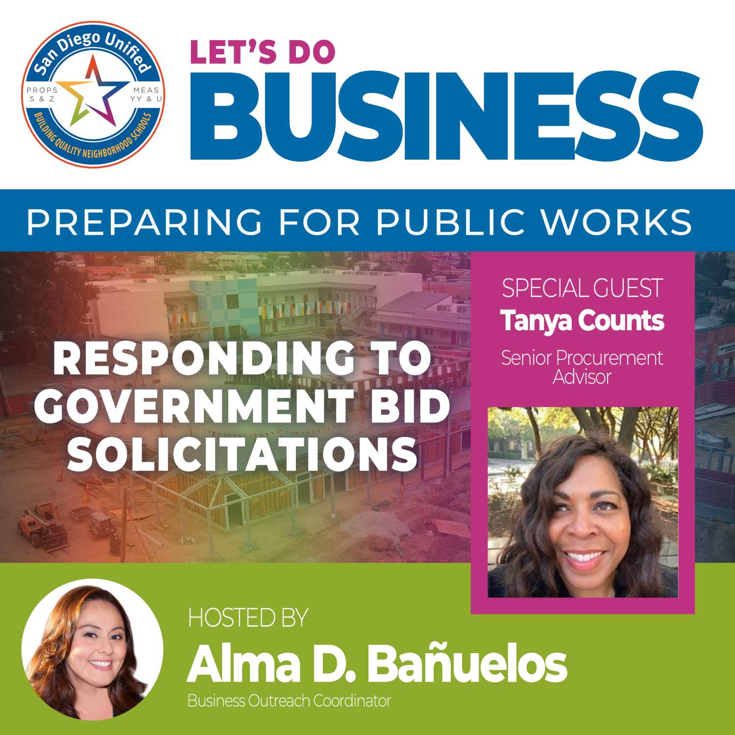 Preparing for Public Works: Responding to Government Bid Solicitations with Tanya Counts