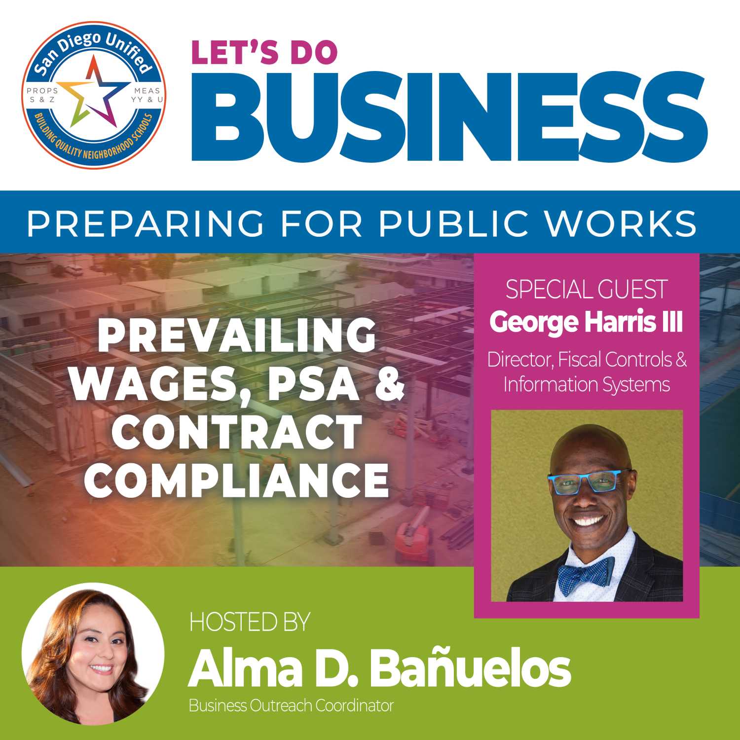 Preparing for Public Works: Prevailing Wages, PSA & Contract Compliance with George Harris