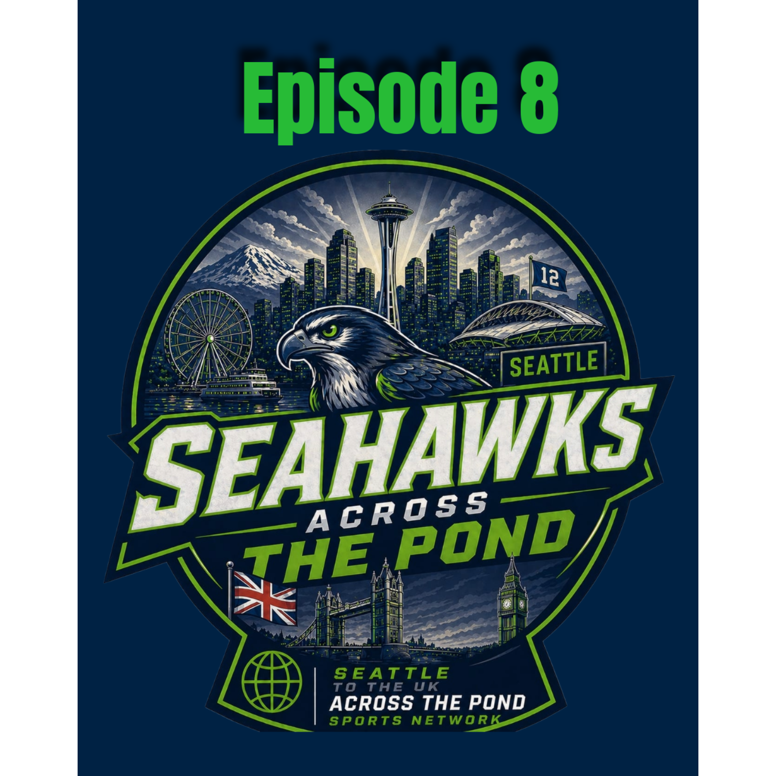 Hard Knocks Episode 1 Reaction | Seahawks Across The Pond Ep 8 episode artwork