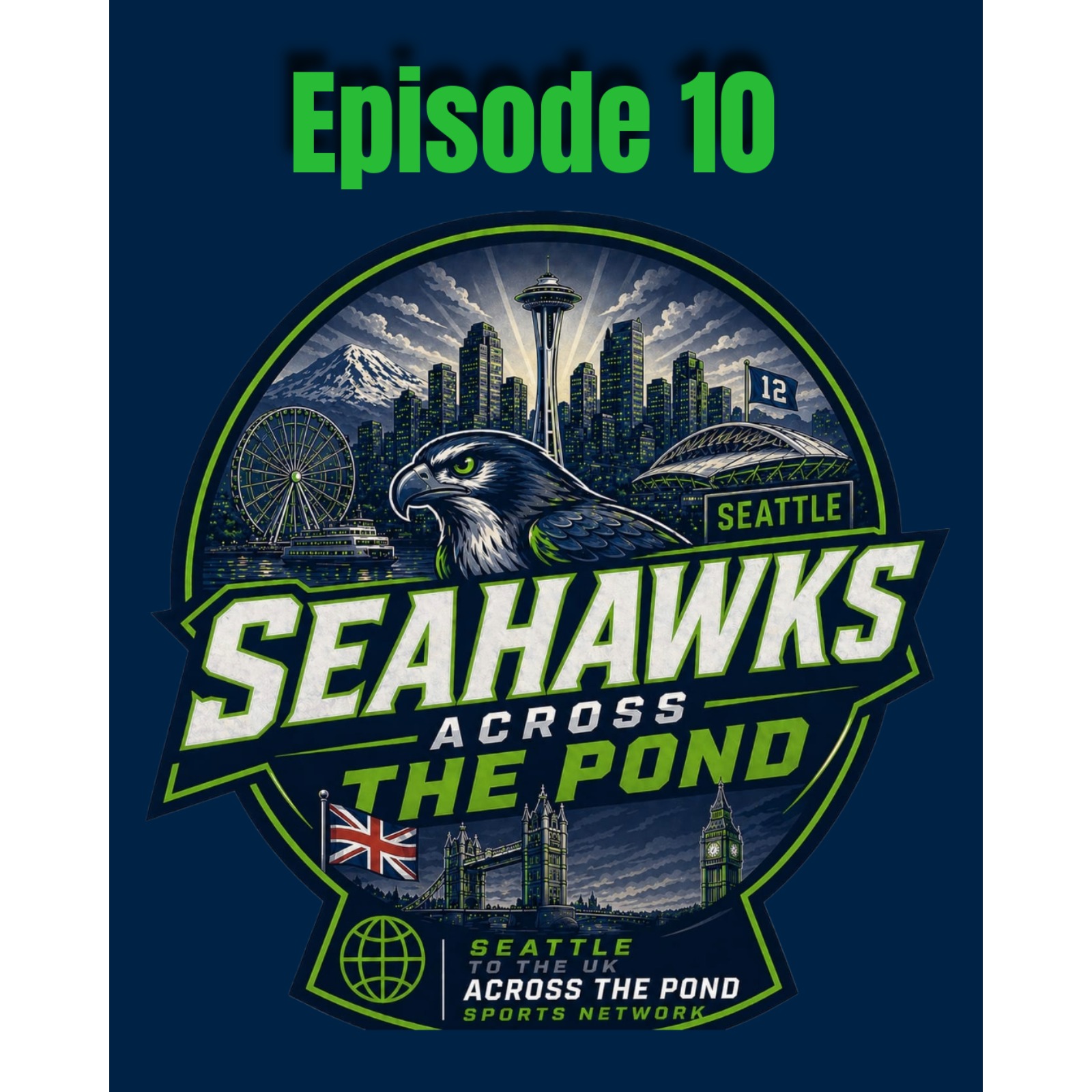 Hard Knocks Episodes 4 & 5 Reaction + Season Opener Preview | Seahawks Across The Pond Episode 10 episode artwork